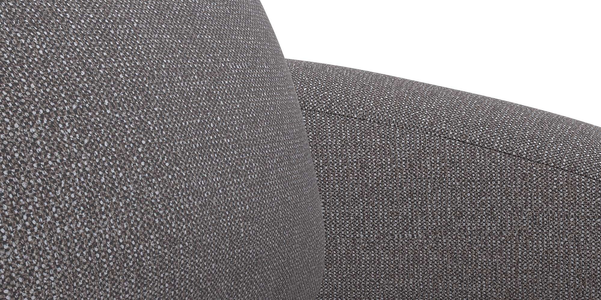 FLEXLUX 2,5-Sitzer »Torino, rund, Couch, Loveseat,« Modernes, organisches Sofa-Design, Kaltschaum, Wellenunterfederung