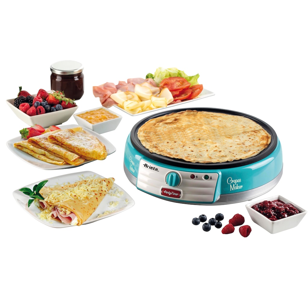 Ariete Crêpesmaker »Party Time blau 202B«, 1000 W