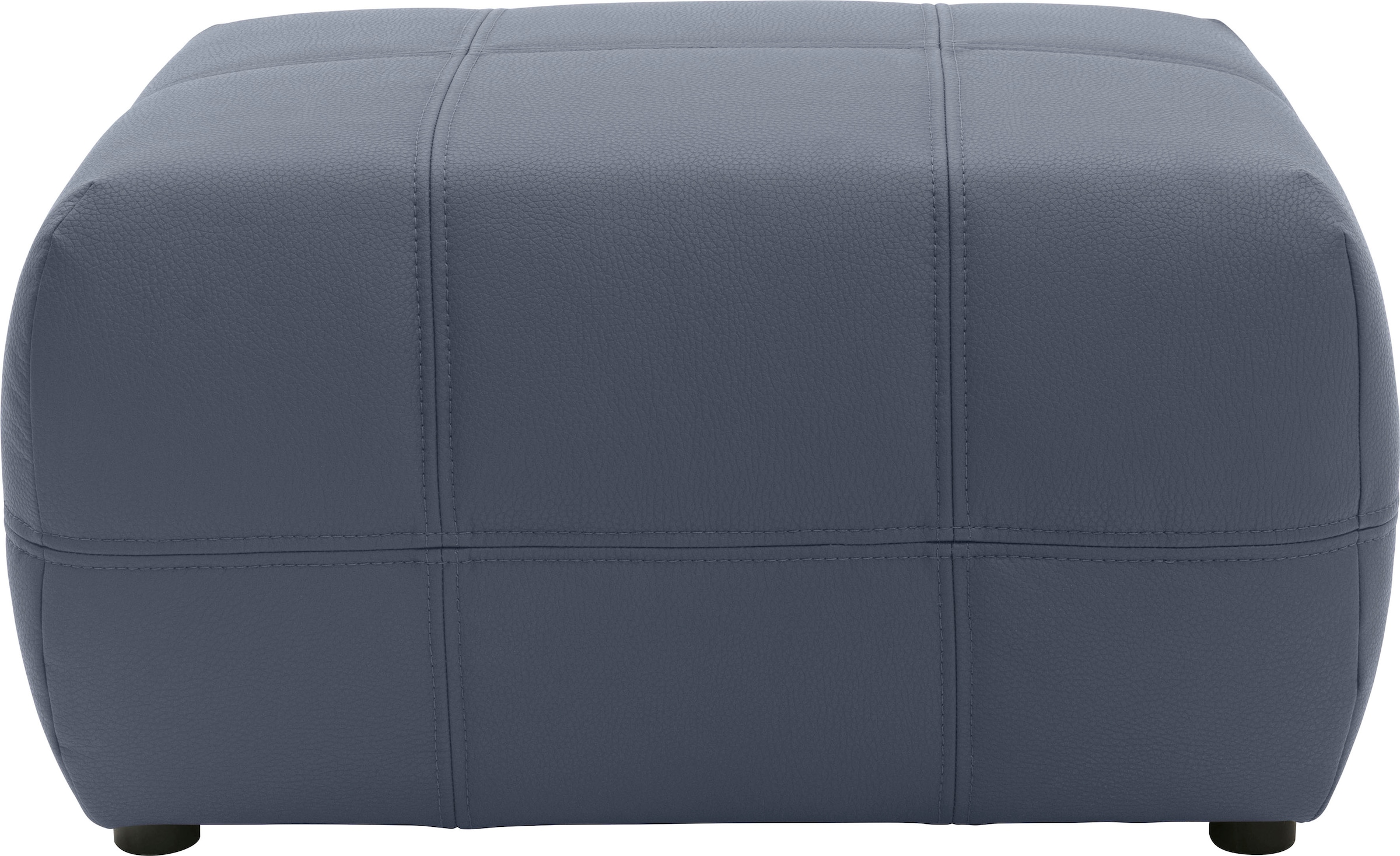 DOMO collection Hocker »Brandon«, kleine Ausführung, passend zu "Brandon" in Leder und Luxus-Kunstleder