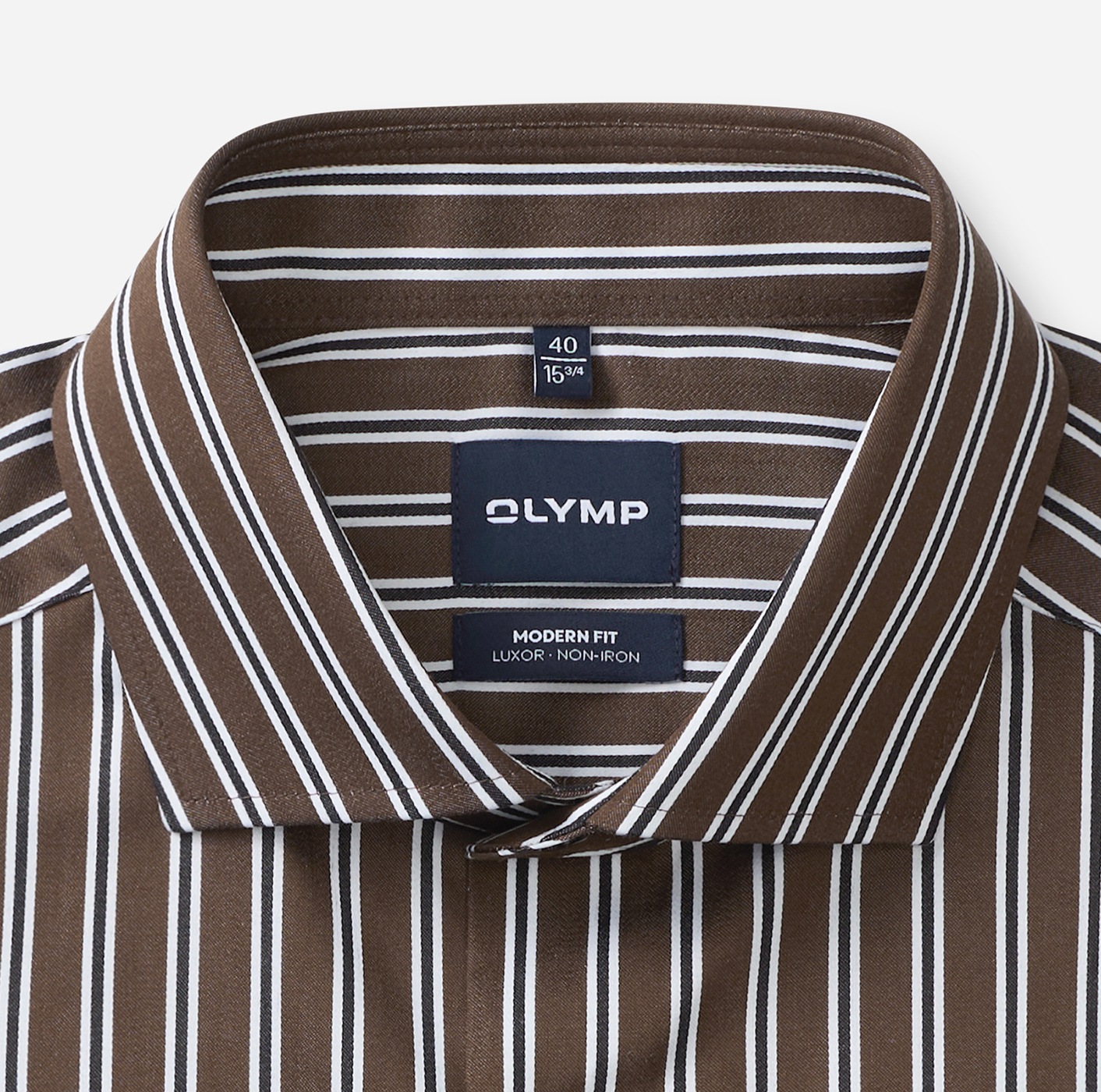 OLYMP Langarmhemd »Luxor« Businesshemd, Kentkragen, Modern Fit