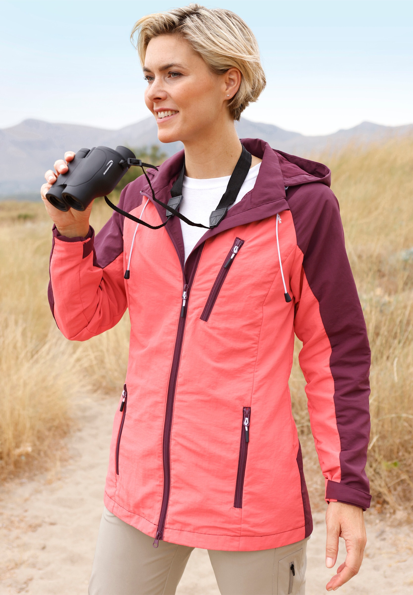 Witt Funktionsjacke »Funktionsjacke Funktionsjacke mit 1 Reißverschluss-Innentasche« Abnehmbare Kapuze