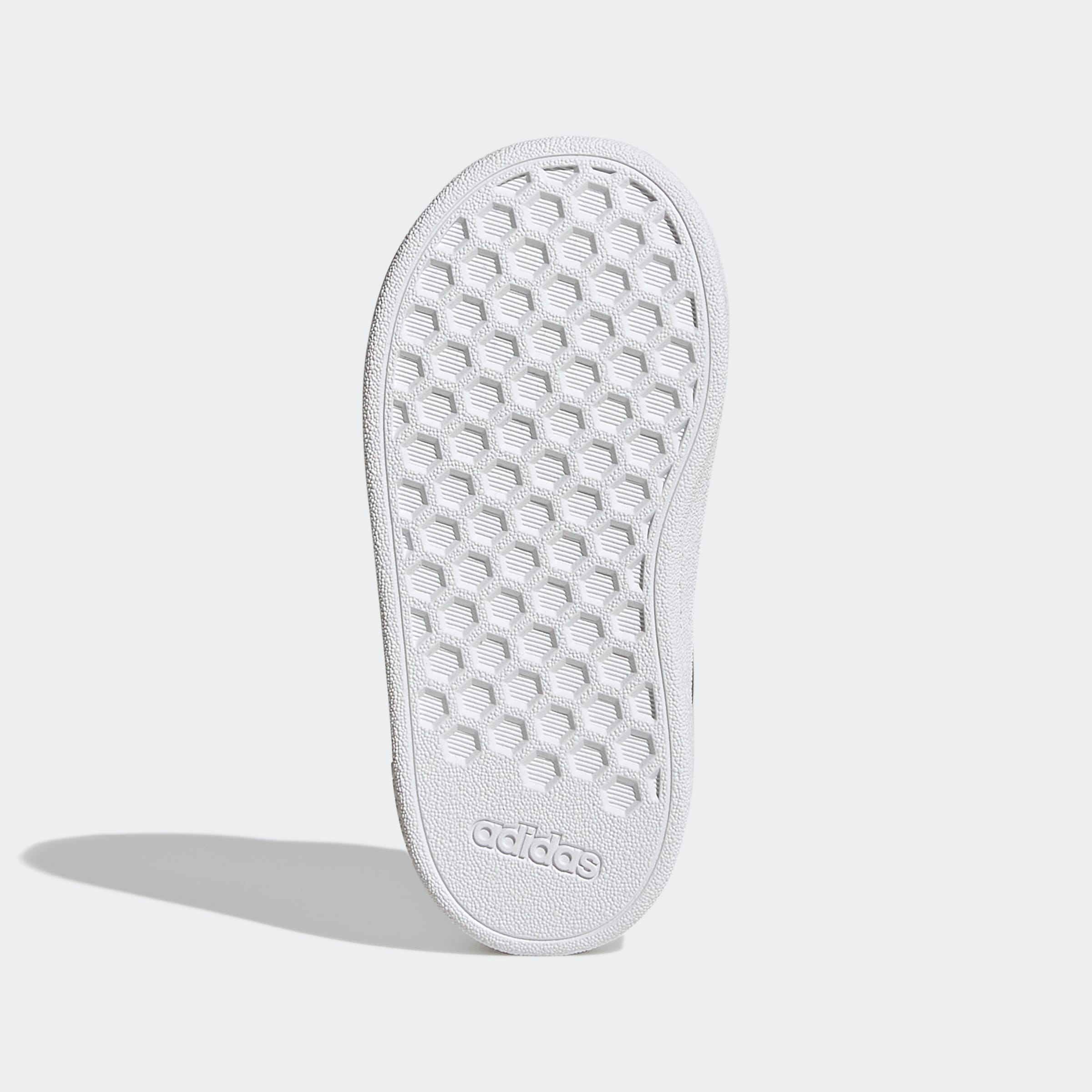 adidas Sportswear Sneaker »GRAND COURT LIFESTYLE HOOK AND LOOP«, für Kinder, Design auf den Spuren des adidas Superstar