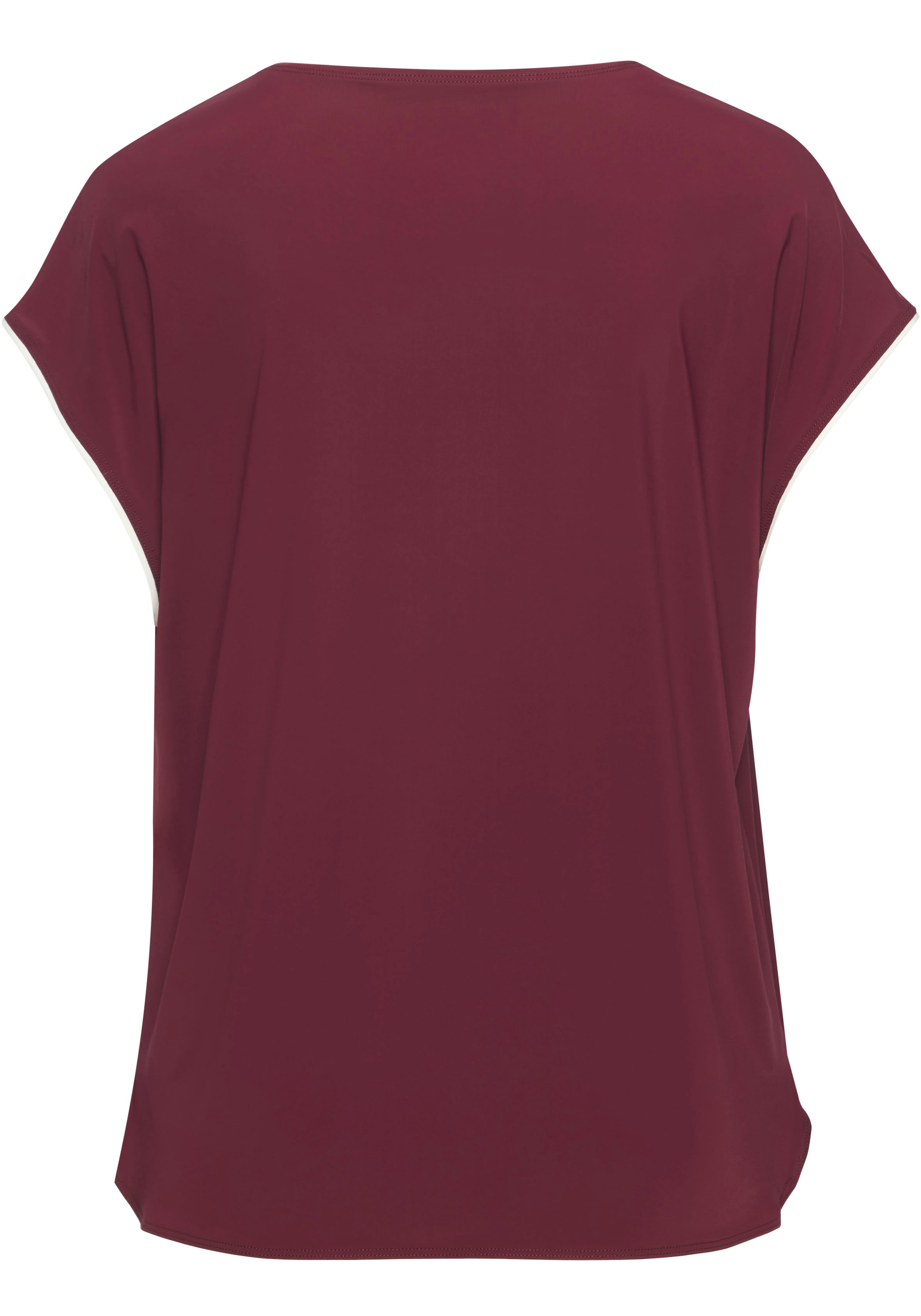 Copenhagen Studios Funktionsshirt mit weitem Armausschnitt