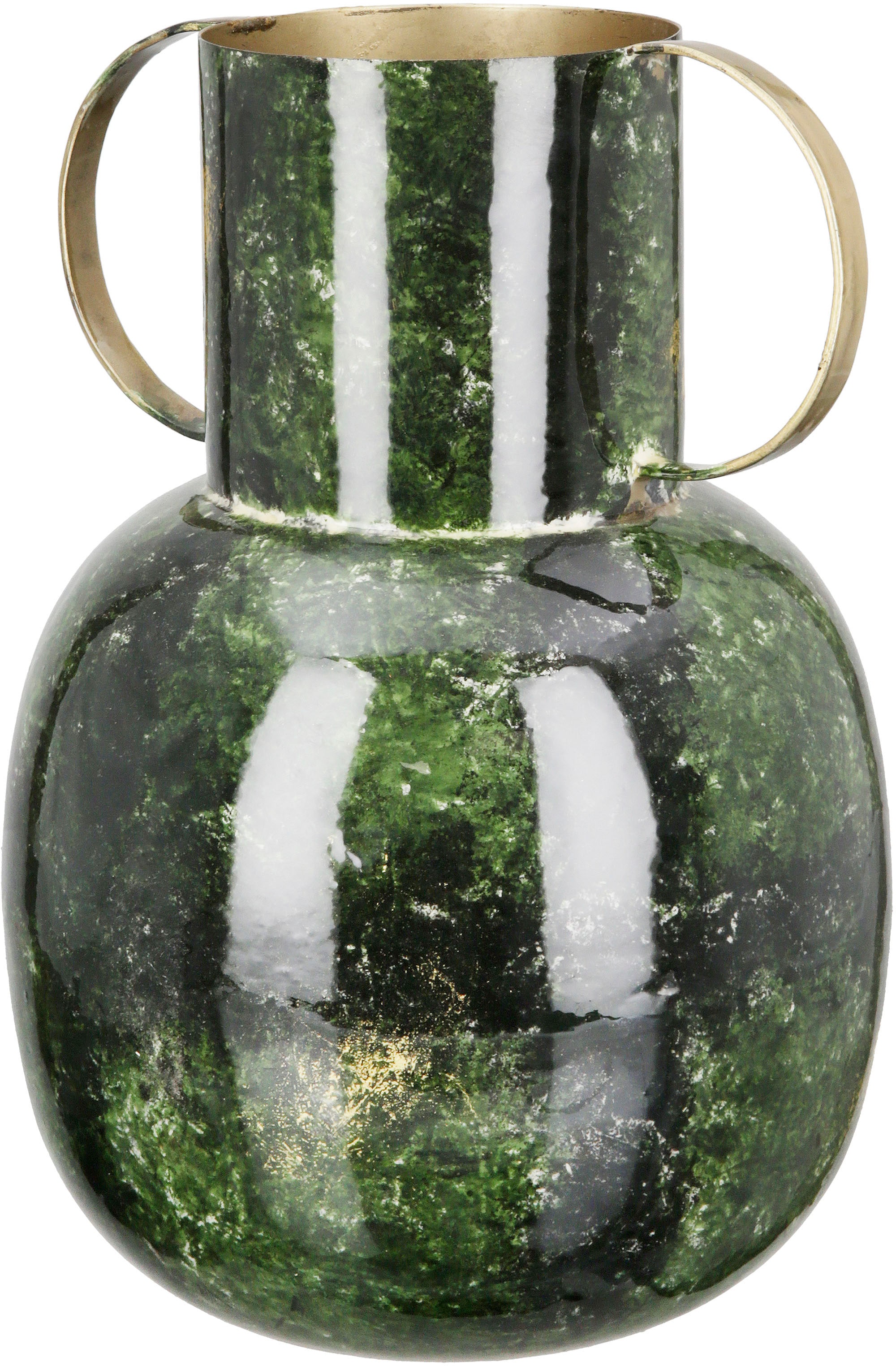 Tischvase »Grana«, (1 St.), Vase aus Metall, Höhe ca. 30 cm