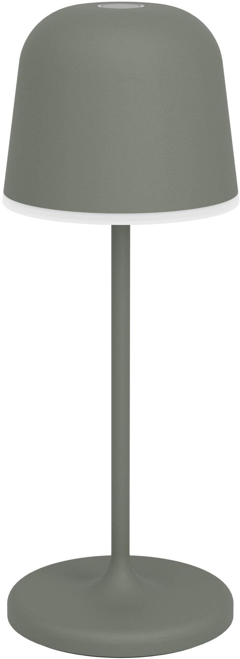 EGLO Tischleuchte »MANNERA-S Tischlampe - Alu, Stahl - LED - 1,8W - IP54« LED-Modul 1 Stk. Neutralweiß | Warmweiß Akku Außentischleuchte, Gartenlampe m. Erdspieß, H20 x Ø7,5 cm