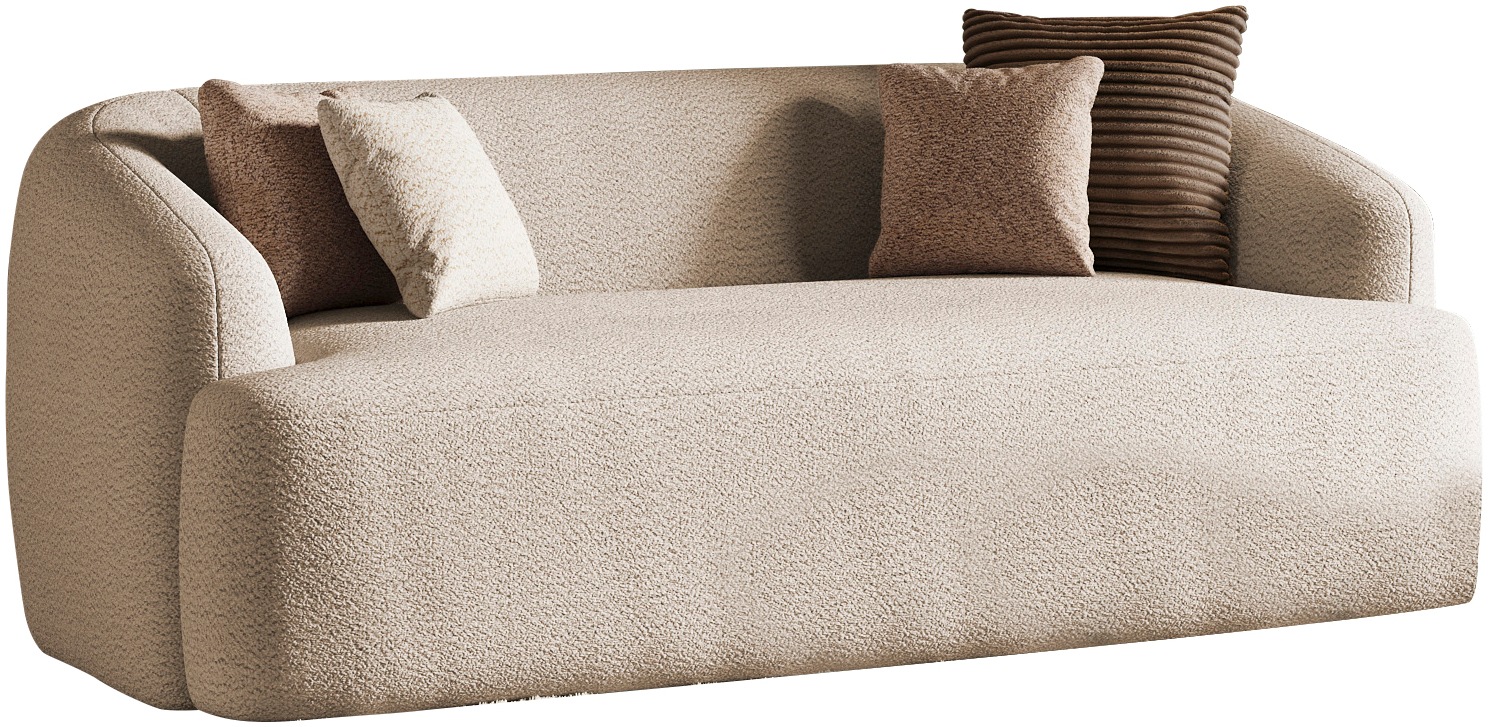INOSIGN 2-Sitzer »Nergal, Einzelsofa oder L-Form«, Modernes Design, schlichte Optik, stilvoller Blickfang im Wohnzimmer