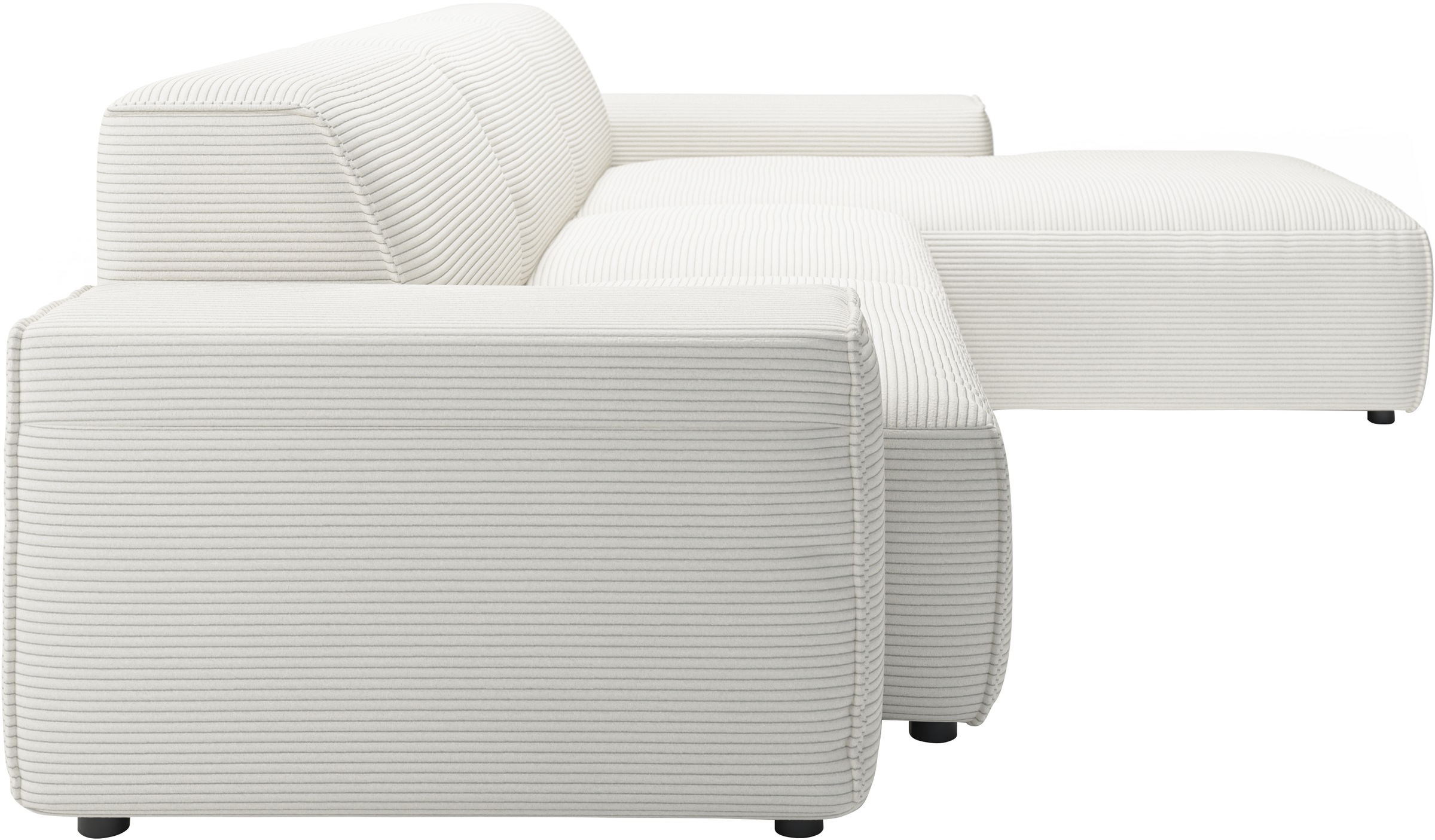 andas Ecksofa »Glimminge auch in Breitcord, Feincord, Bouclé + Easy care-Bezug«, L-Form, Breite 294, Zierkissen