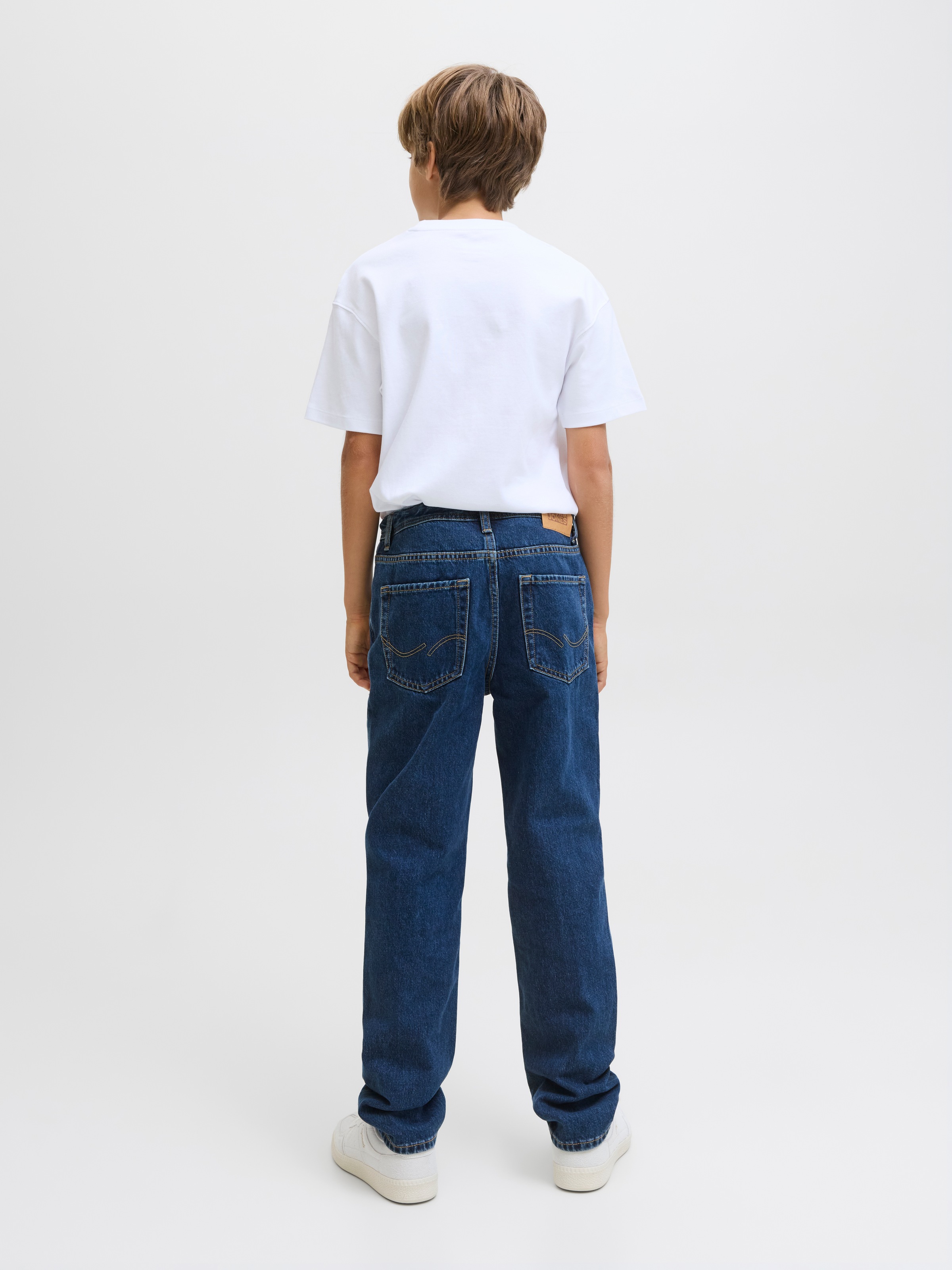 Jack & Jones Junior Regular-fit-Jeans »JJICLARK JJORIGINAL AKM 512 SN JNR«