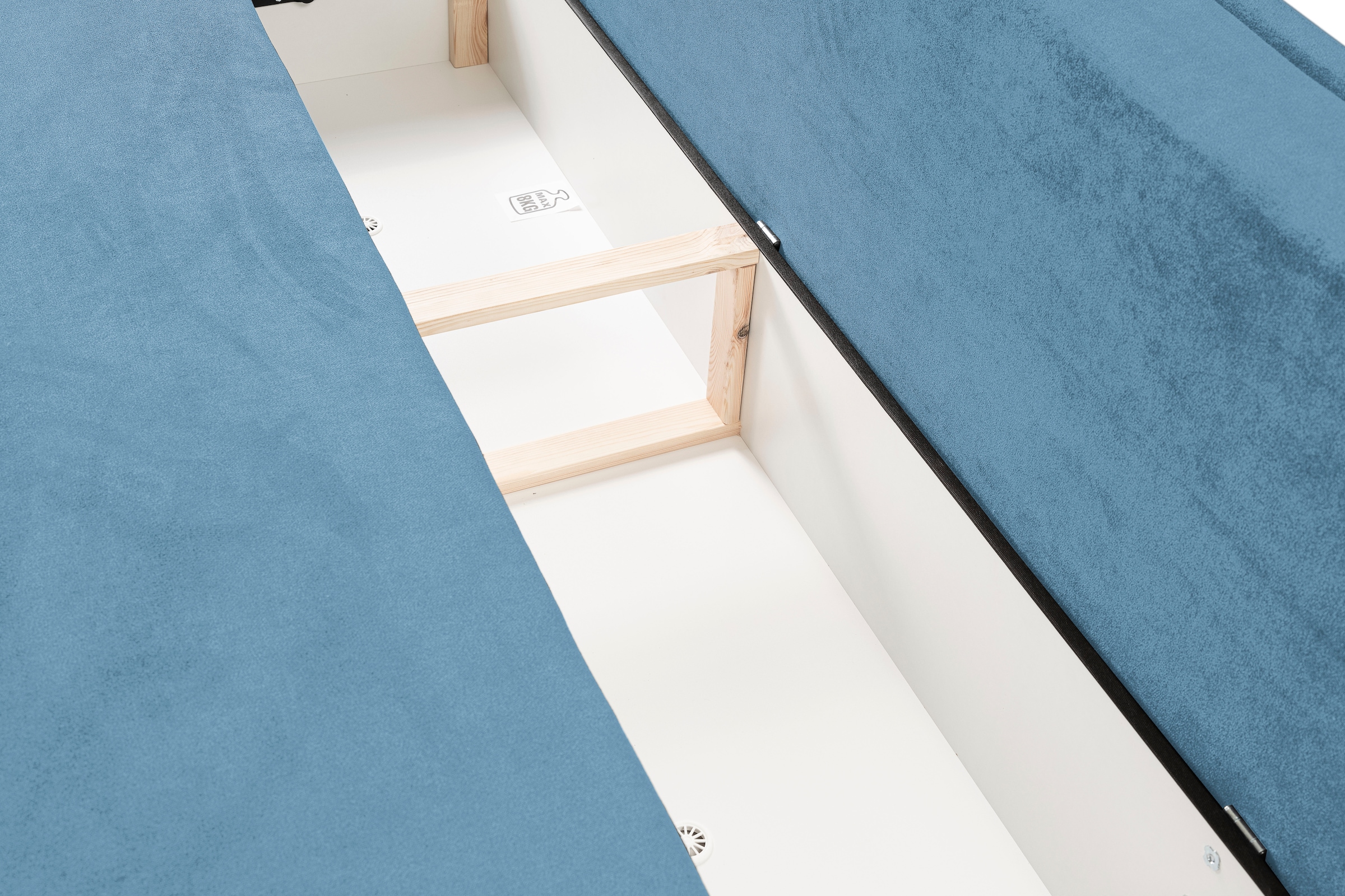 WERK2 Schlafsofa »Biggi«, 2-Sitzer Schlafcouch mit Bettkasten