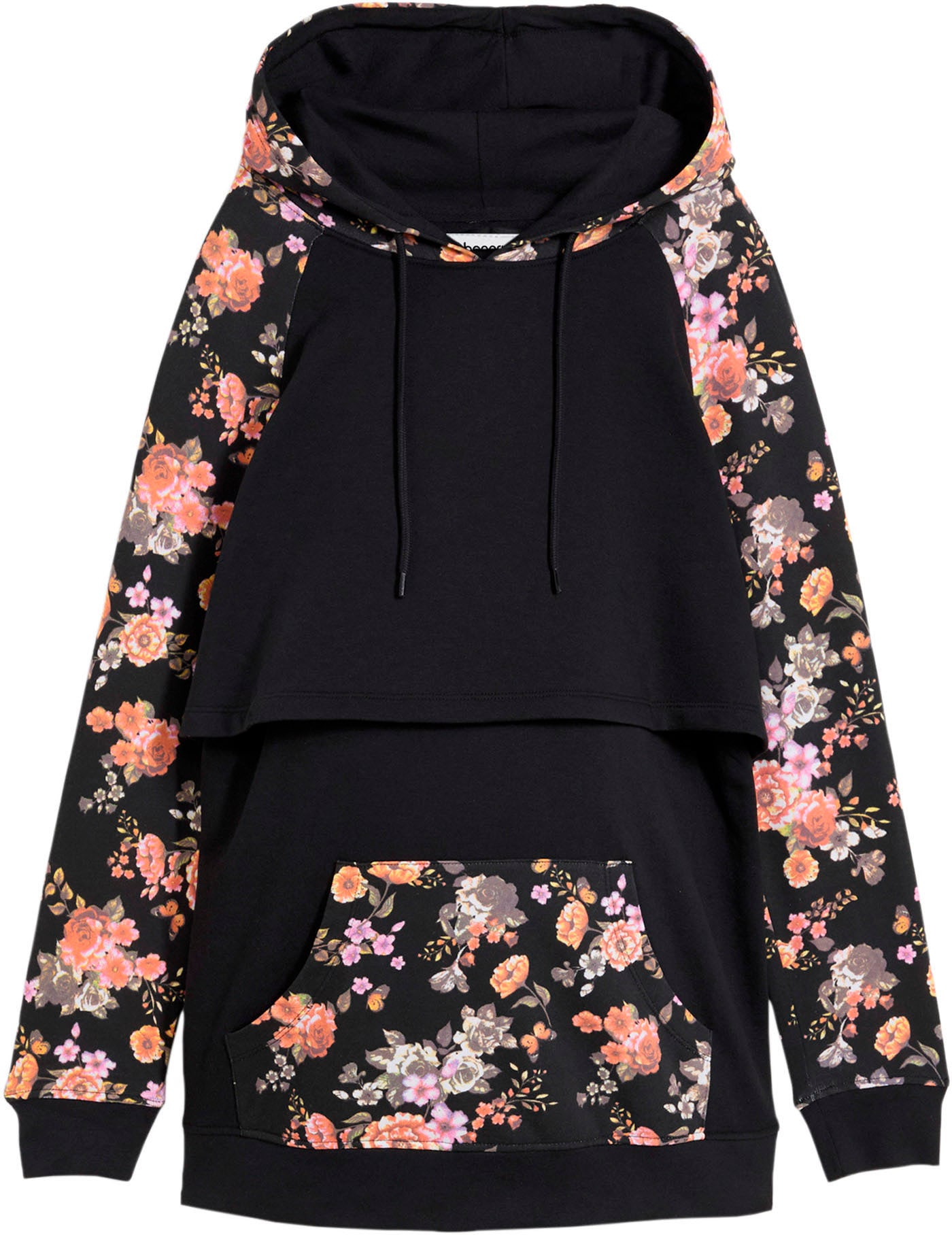 bonprix Umstandssweatshirt , Oversize Passform, für Schwangerschaft und Stillzeit
