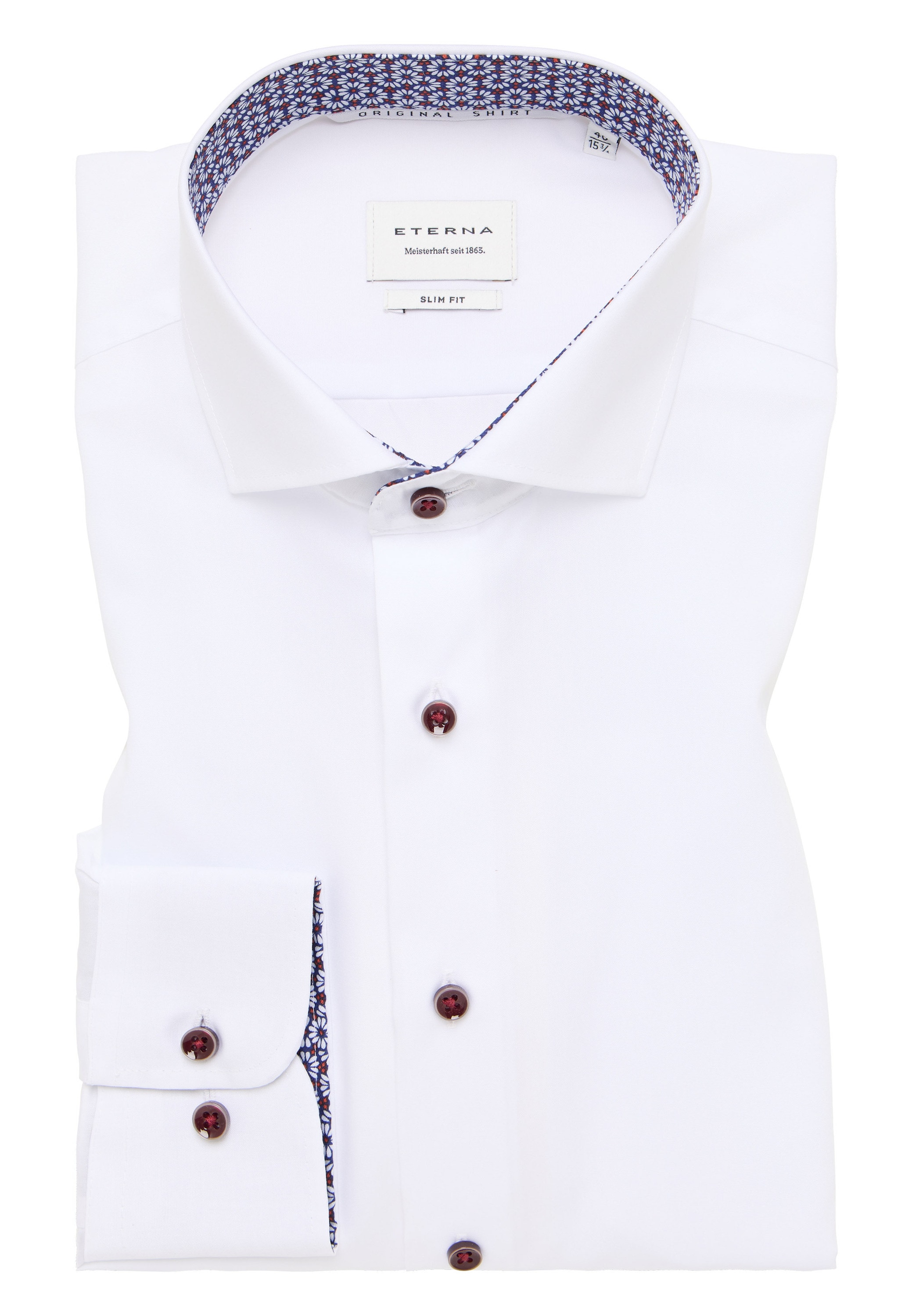 Eterna Langarmhemd »SLIM FIT«