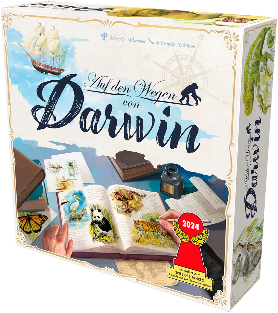 Asmodee Spiel »Auf den Wegen von Darwin«