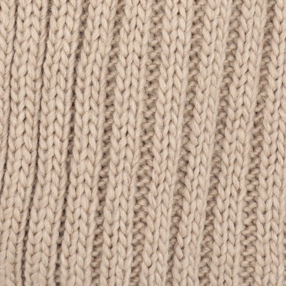 MAXIMO Strickmütze Wollanteil, gefüttert, Bommel