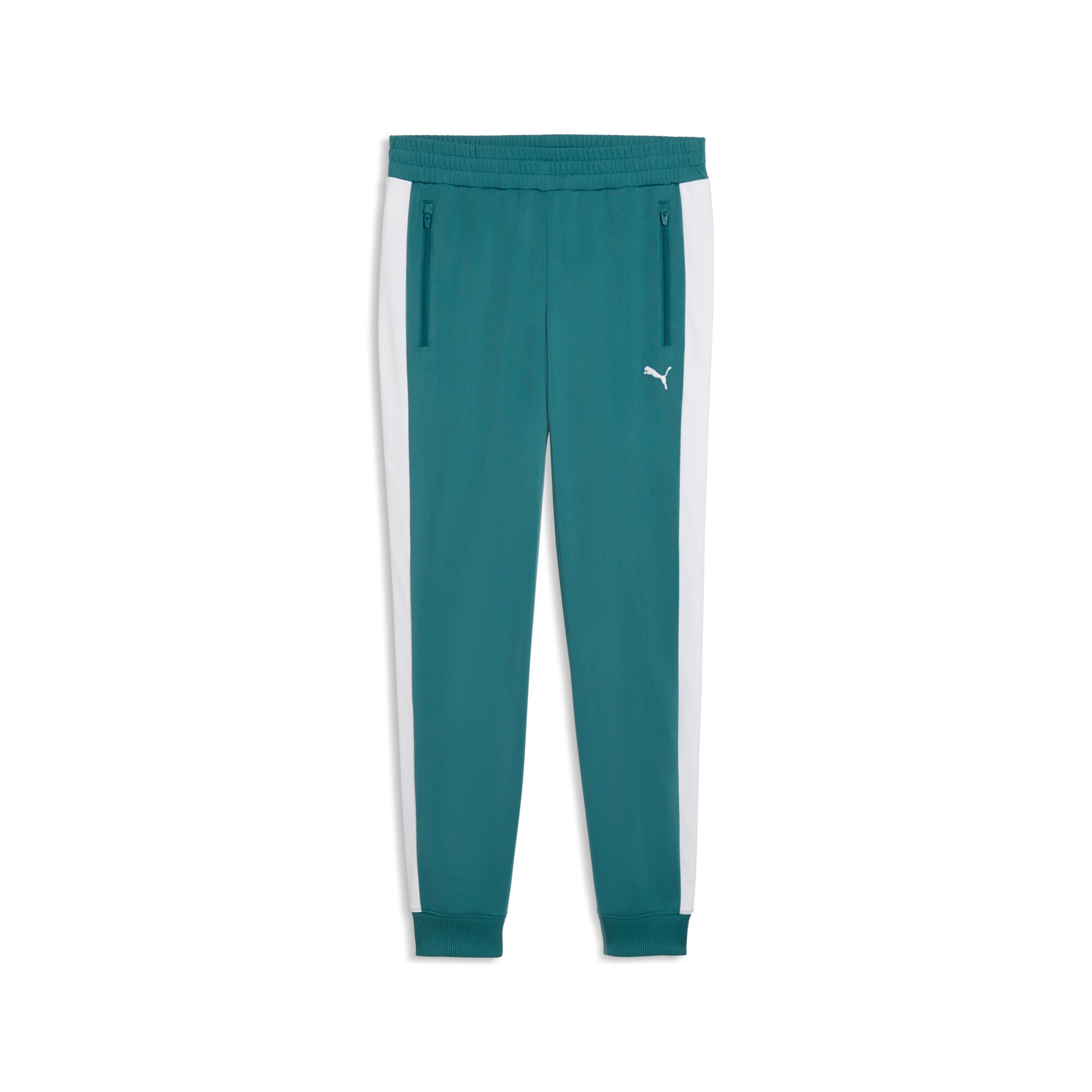 PUMA Trainingshose »T7 FOUNDATION CL POLY KNITTED PANTS«  Regular Fit, sportlicher Stil, mit Eingrifftaschen