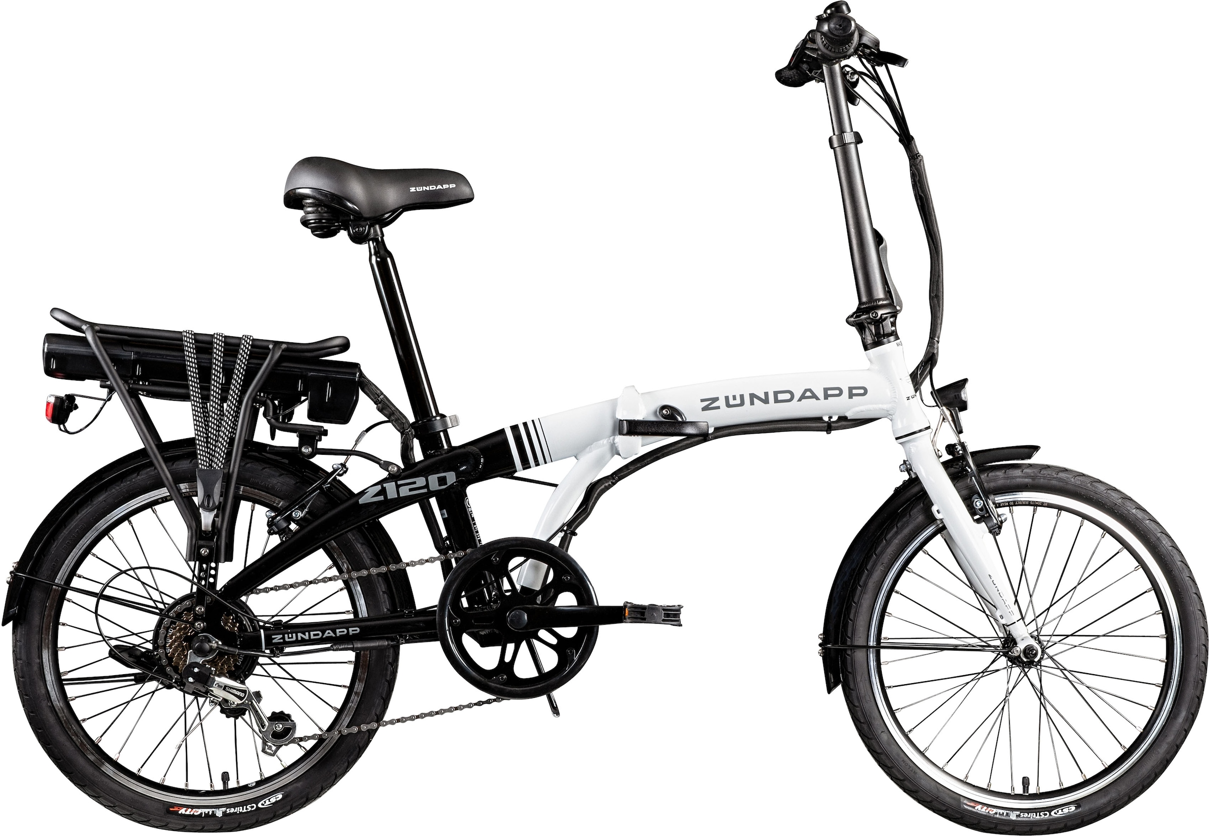 Zündapp E-Bike »Z120«, 7 Gang, Shimano, Tourney, Heckmotor 250 W, Pedelec, Elektrofahrrad für Damen u. Herren