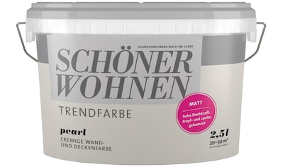 SCHÖNER WOHNEN-Kollektion Wand- und Deckenfarbe »Trendfarbe Pearl, matt« kaufen