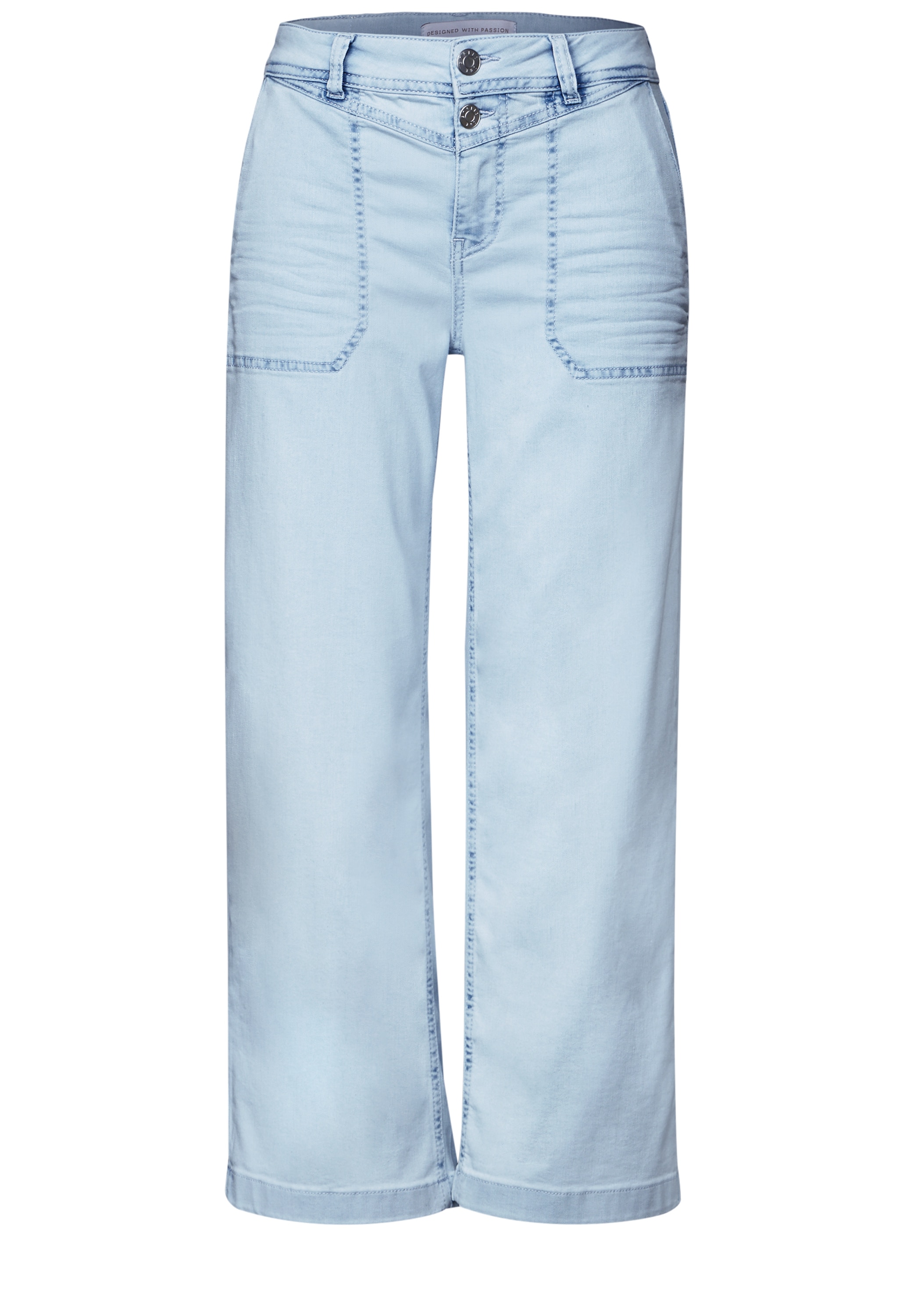STREET ONE Weite Jeans, mit Taschen