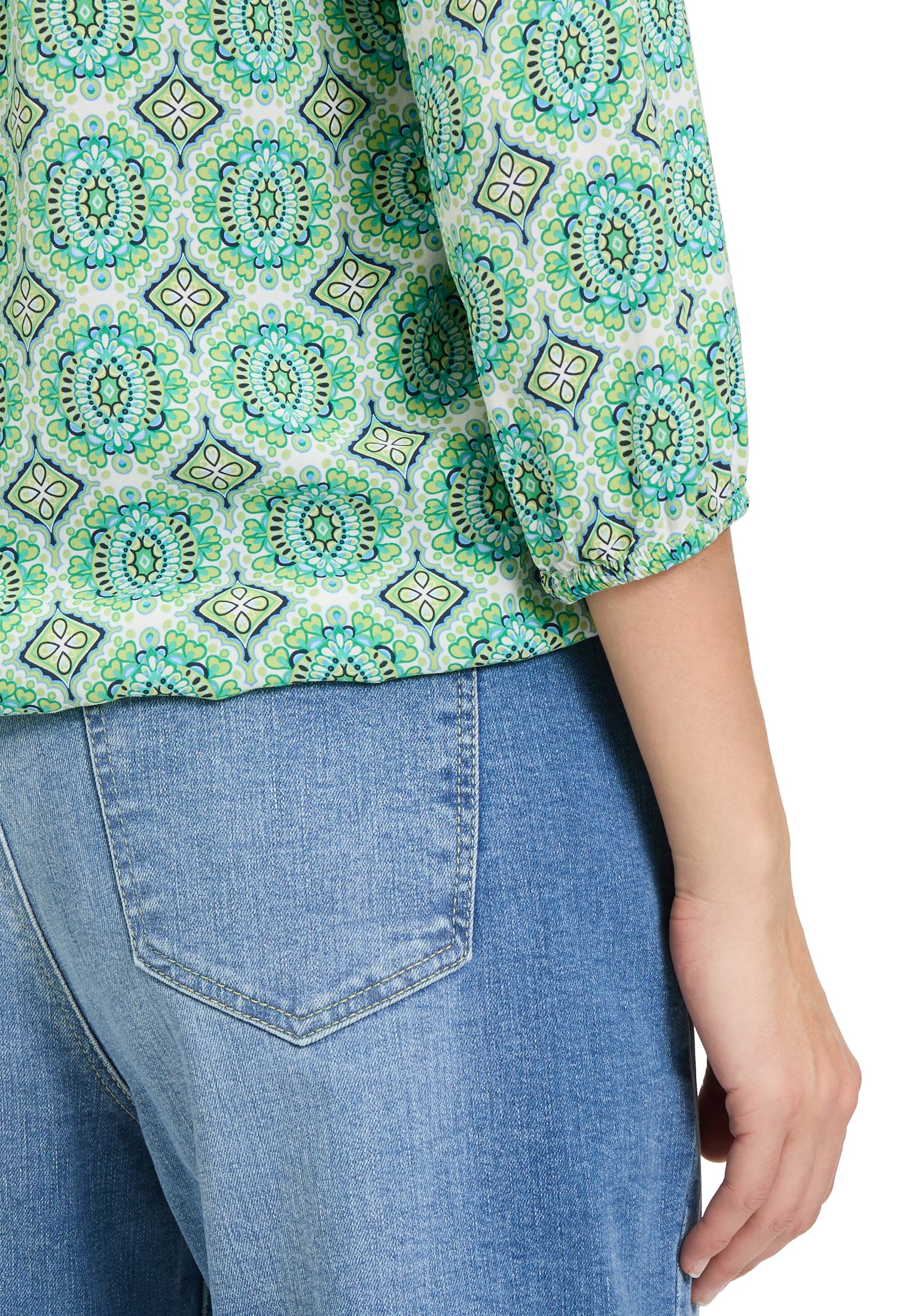 Cartoon Klassische Bluse »Casual-Bluse mit Muster«