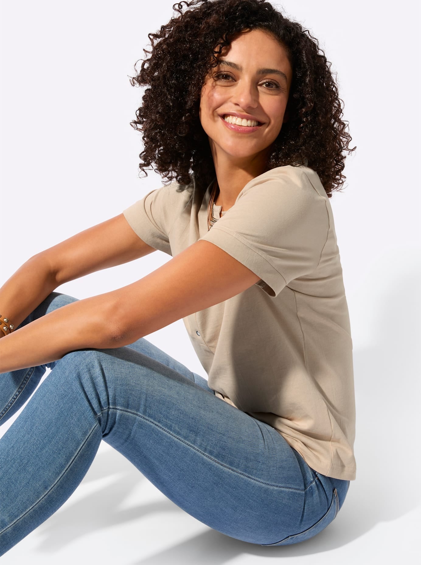 Casual Looks Kurzarmshirt »Shirt« 1 tlg.