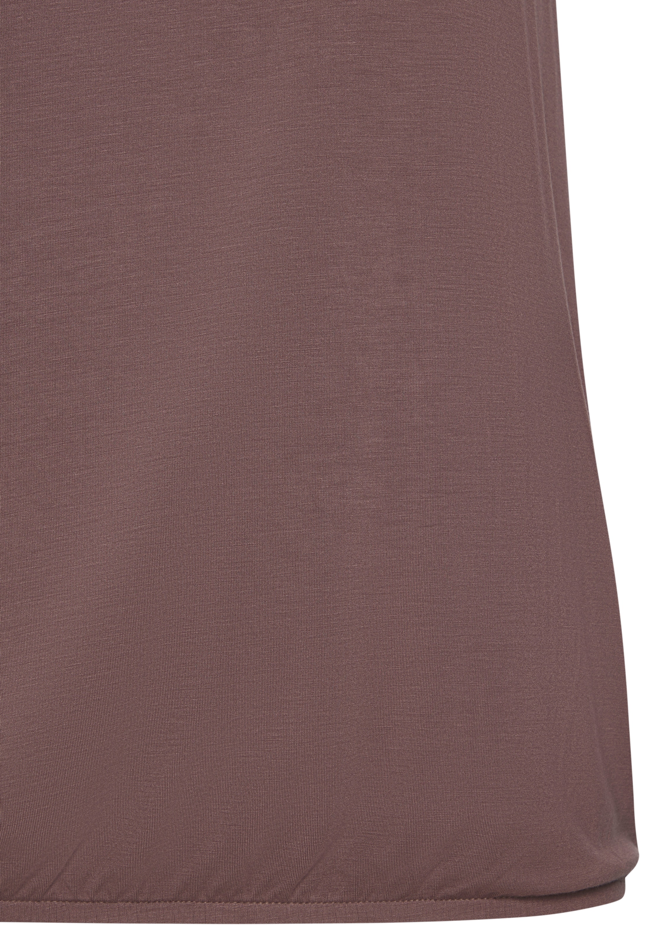Vivance Trägertop »mit elastischen Glitzerträgern«, (2er-Pack), aus weichem Viskose-Stretch