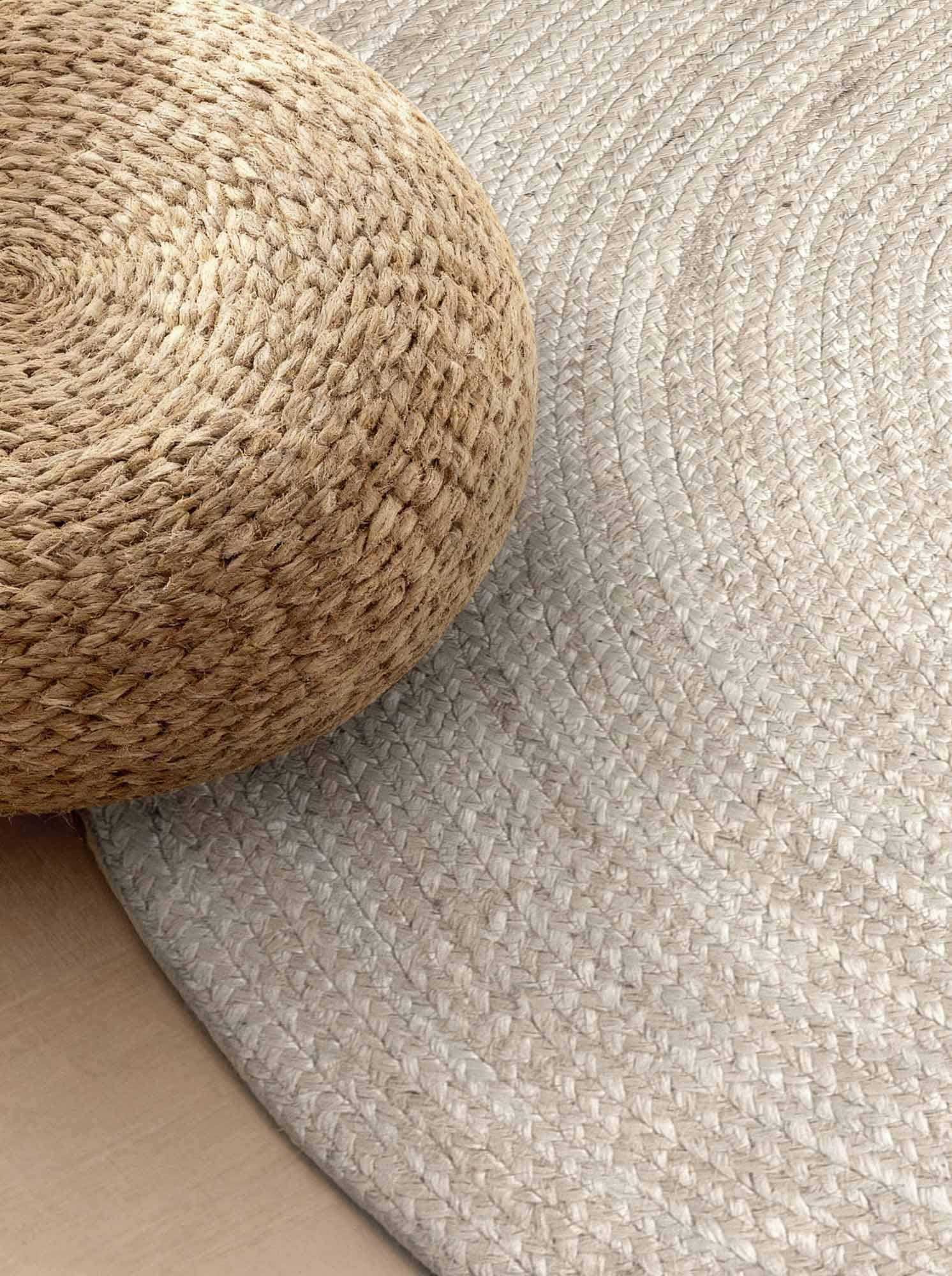 HANSE Home Teppich »Rangpur Juteteppich« oval 10 mm Höhe Handgewebt, 100% Jute , Natur, Wohnzimmer, Flur, Boho, Skandi