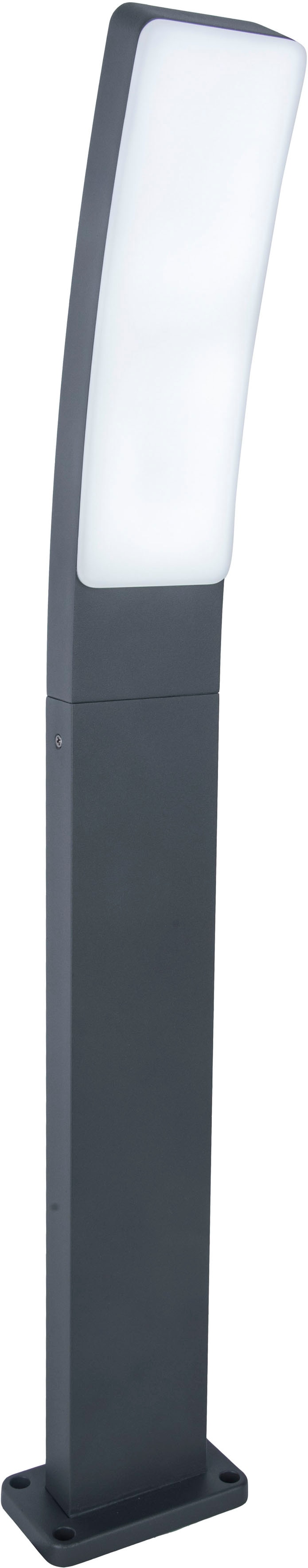 Lutec Smarte LED-Leuchte »KIRA« LED-Modul 1 Stk. Smart-Home in grau, Größe Höhe: 74 cm