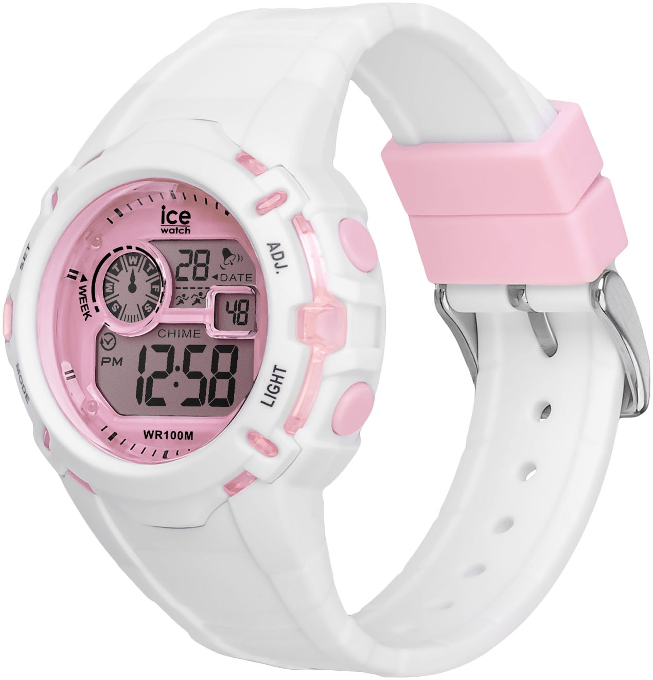 ice-watch Chronograph »ICE digit explorer - Small« Quarz,Armbanduhr,Kinderuhr,Lernuhr,Geburtstag,Schulanfang,Geschenkidee