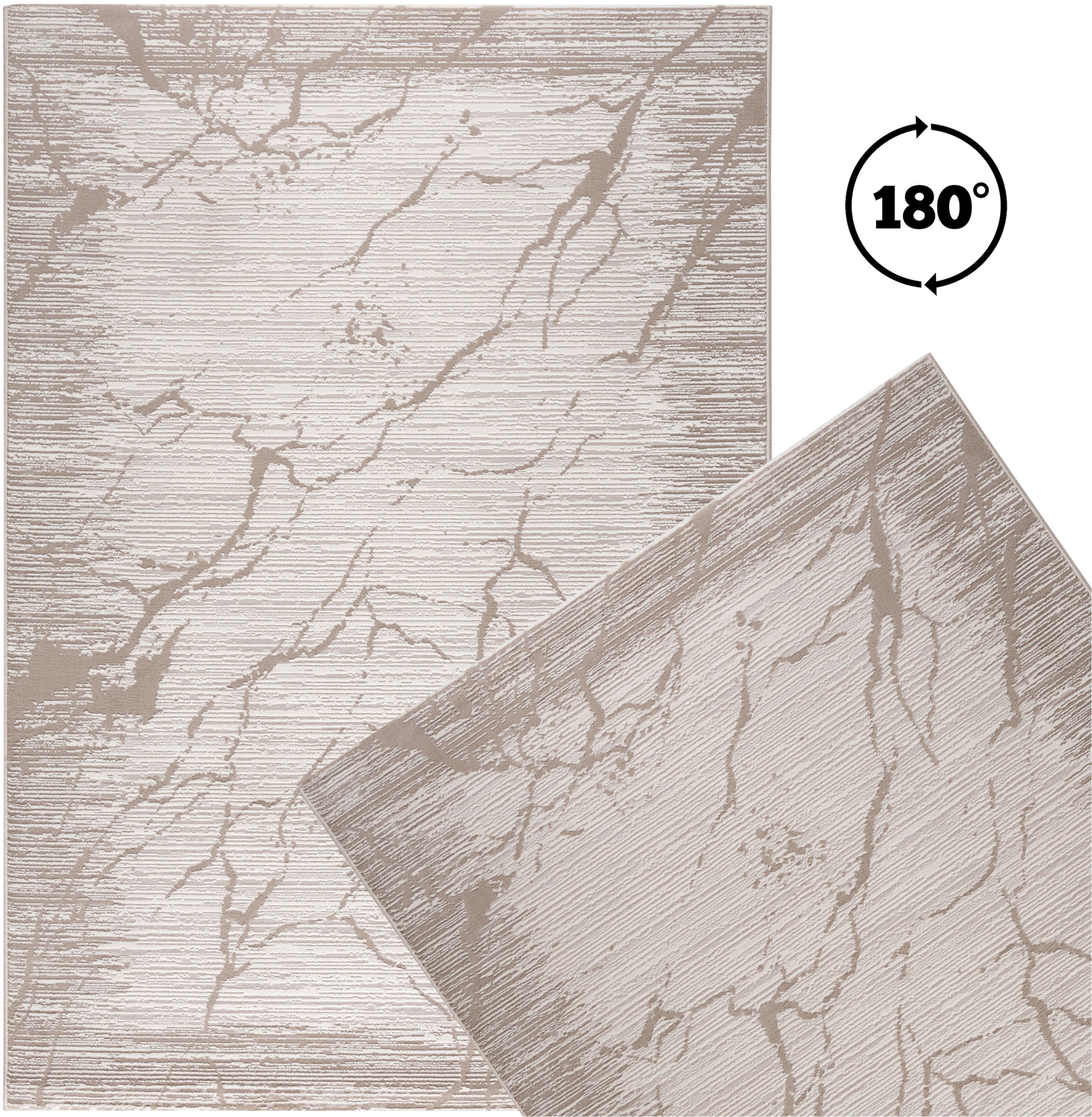 Teppich »Lexa 6000«, rechteckig, mit Bordüre,modernes Design,ideal für...