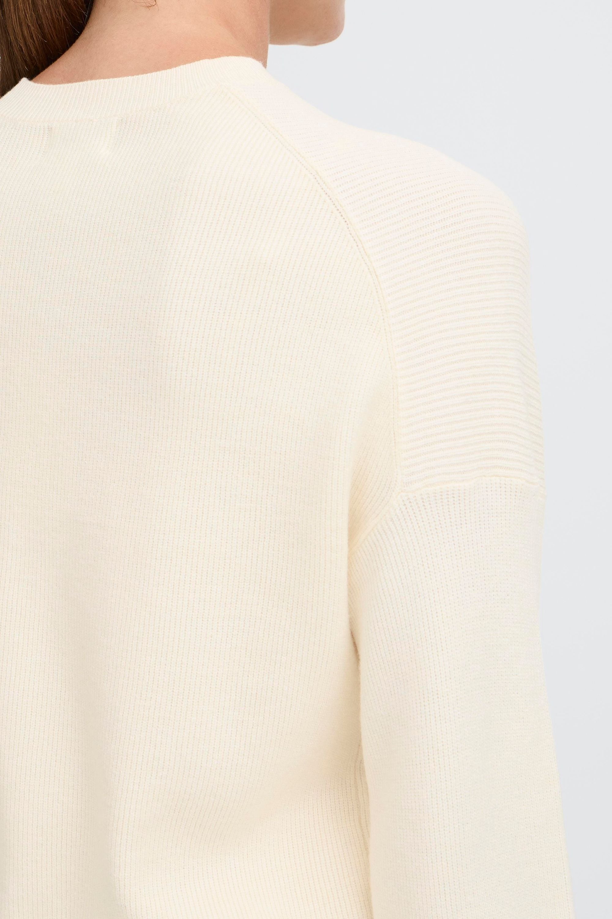 OXMO Strickfleece-Pullover »Strickpullover OXIFANSY«
