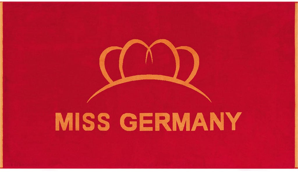 Miss Germany Strandtuch Velours, mit St.), online Germany«, (1 OTTO Logo-Motiv bei »Miss großem