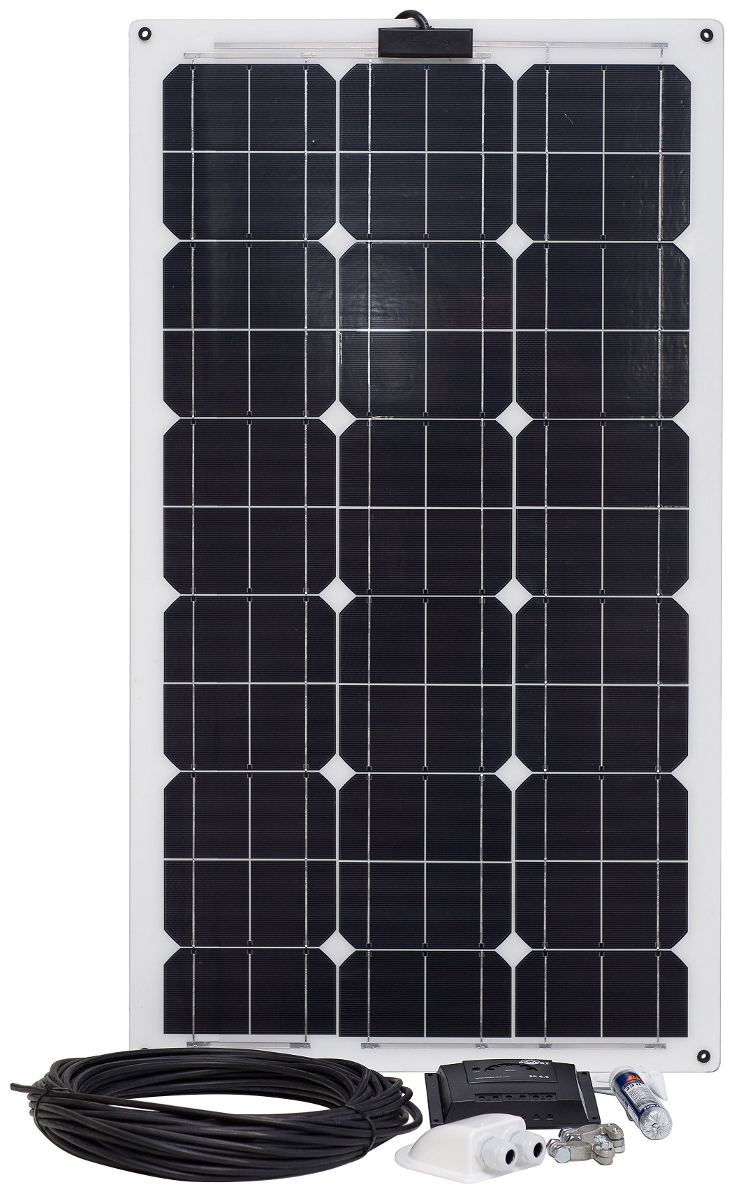 Sunset Solarmodul »Laminat-Set 70 Watt«, (Set), für Boote und Yachtne