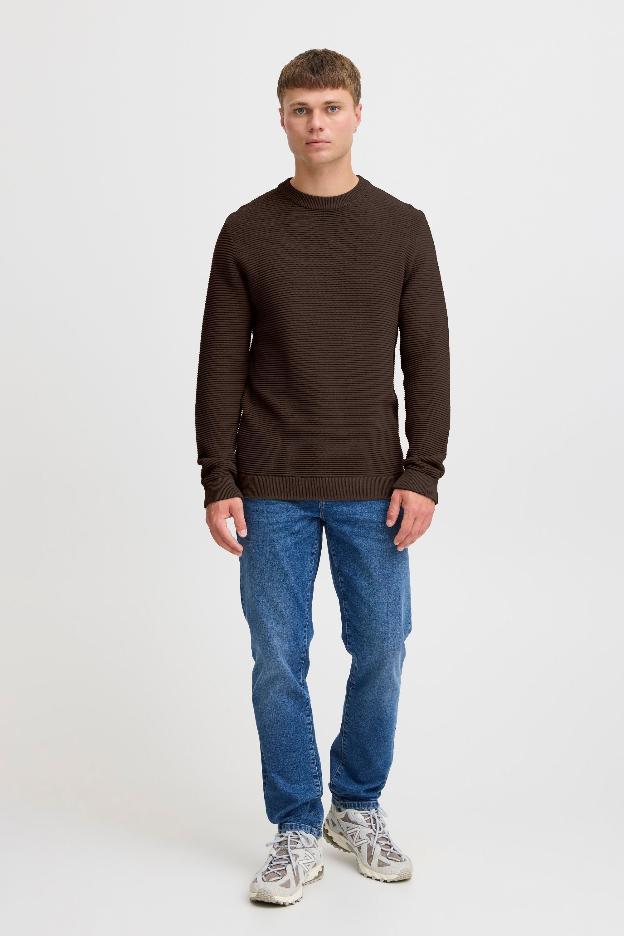 !Solid Strickfleece-Pullover »Strickpullover SDValencia«