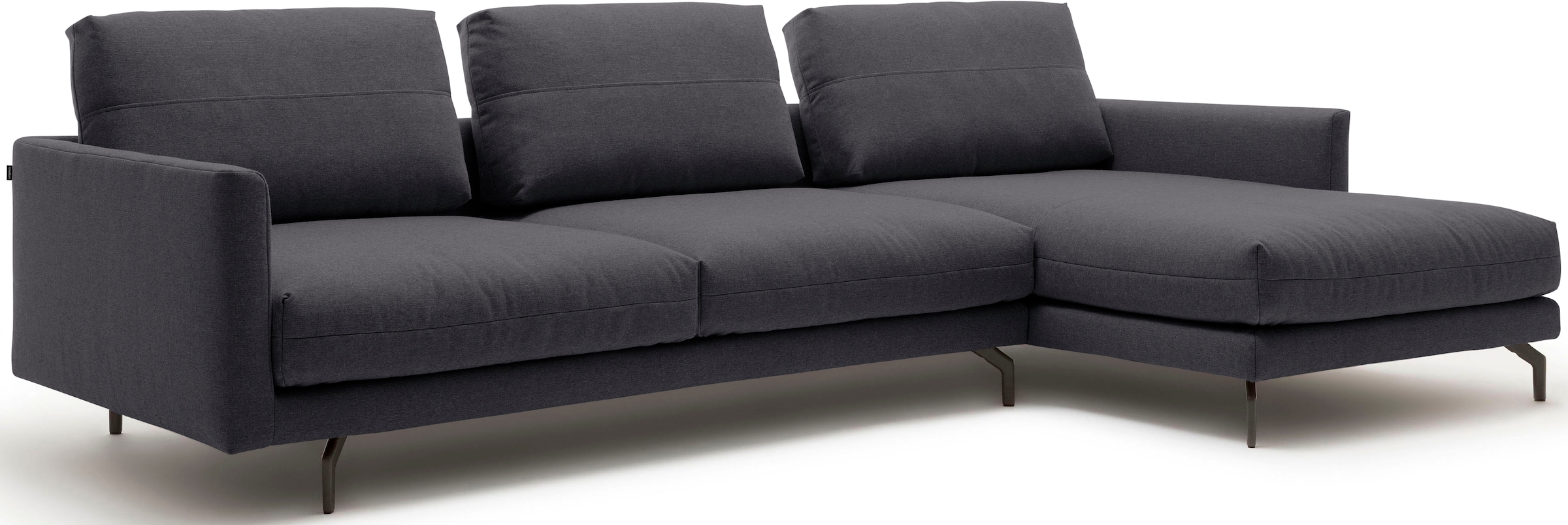 Creation BY ROLF BENZ Ecksofa »CR.414, Designecksofa, Polsterecke, L-Form«, wahlweise aus feinstem Rindsleder oder hochwertigem Chenille