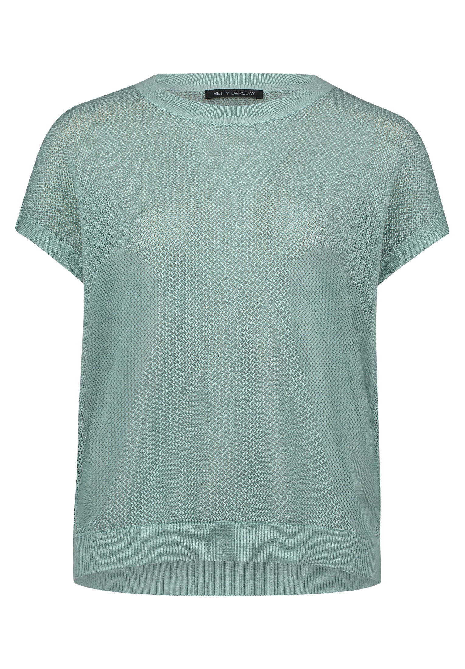 Betty Barclay Rundhalspullover »Lochstrick-Pullover ohne Arm«