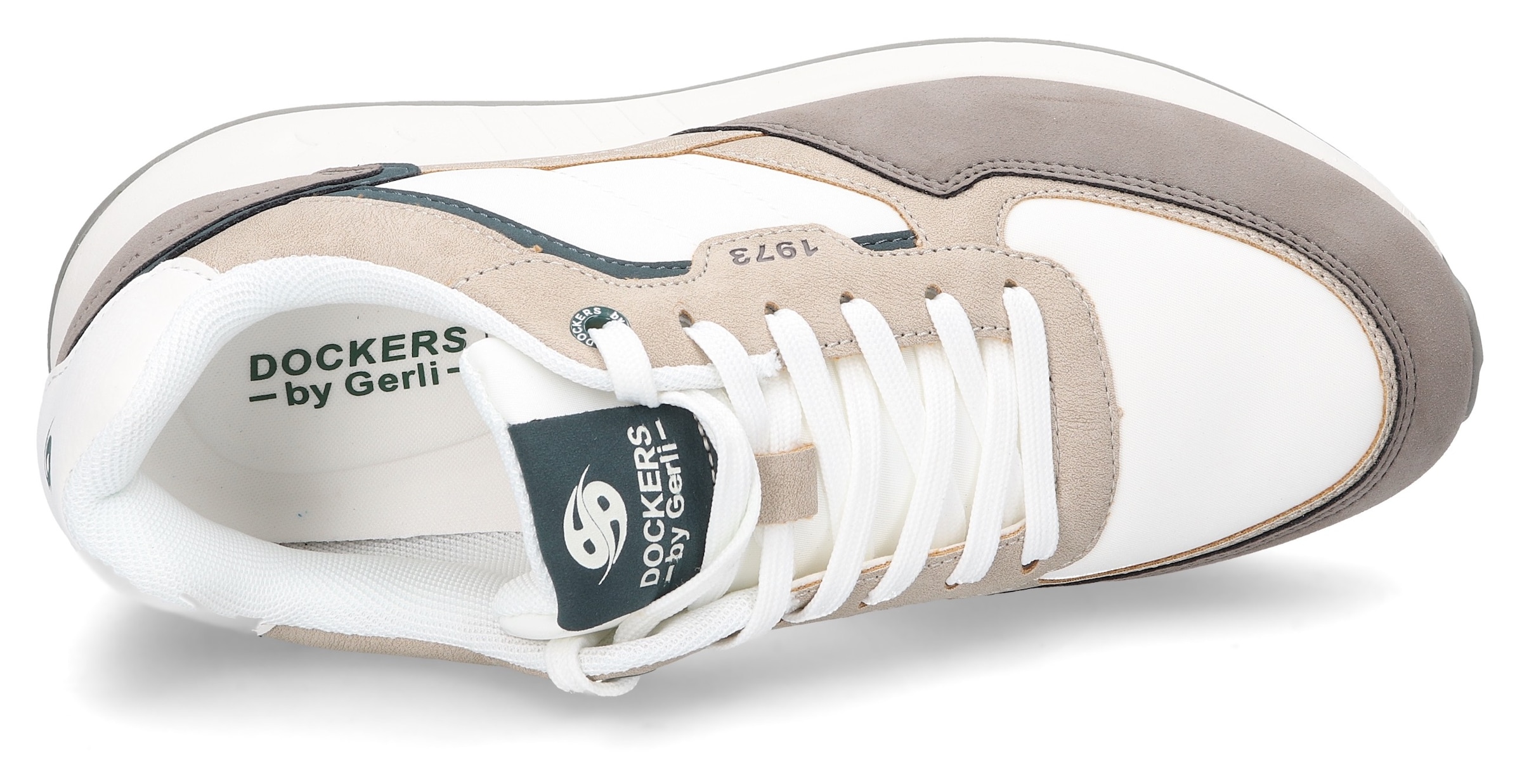 Dockers by Gerli Sneaker, Schnürschuh, Casual Schuh, Freitzeitschuh weich gepolstert
