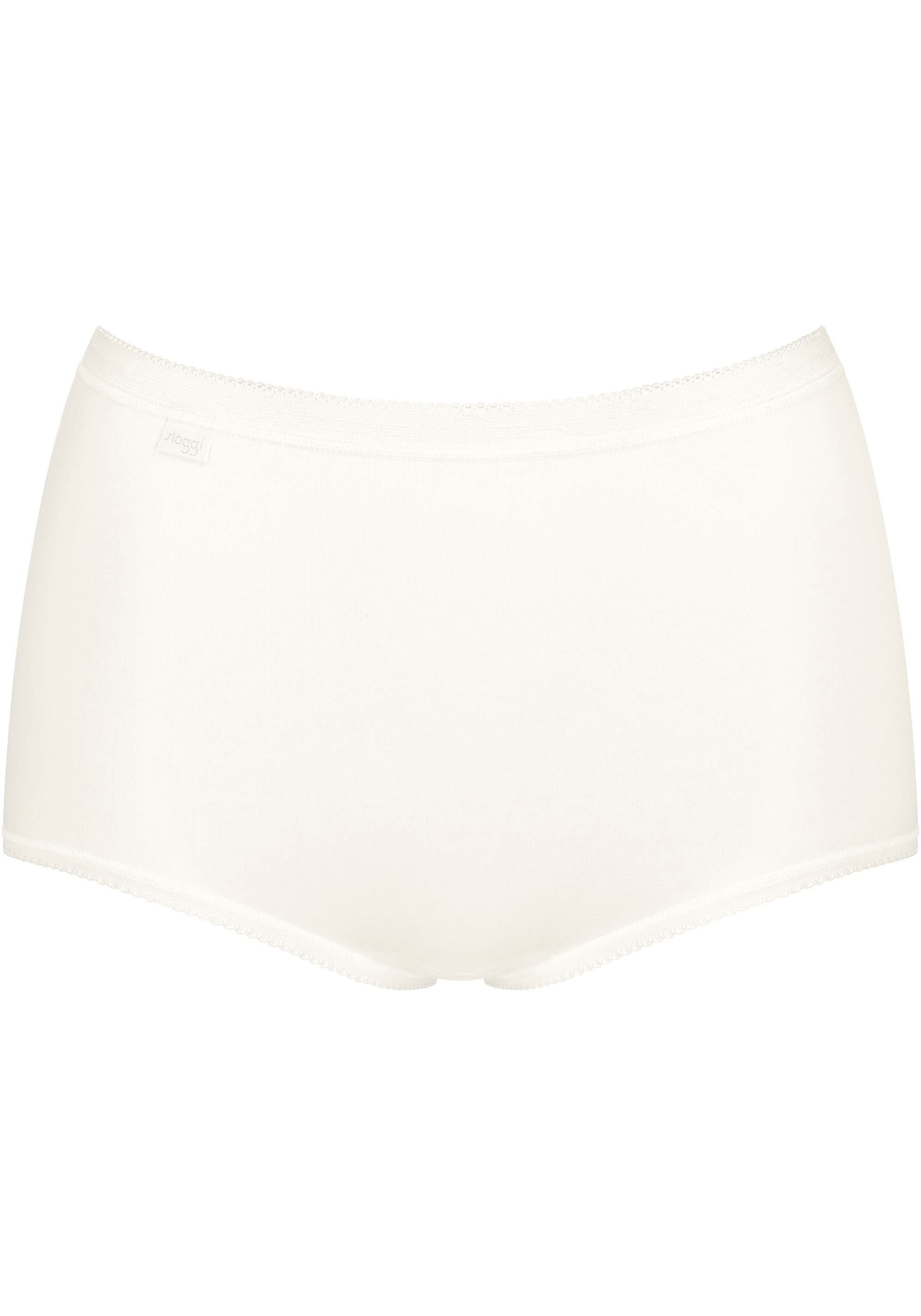 sloggi Maxislip »Basic+«, (3er Pack), Baumwollmischung, weiche Nähte, Single Jersey
