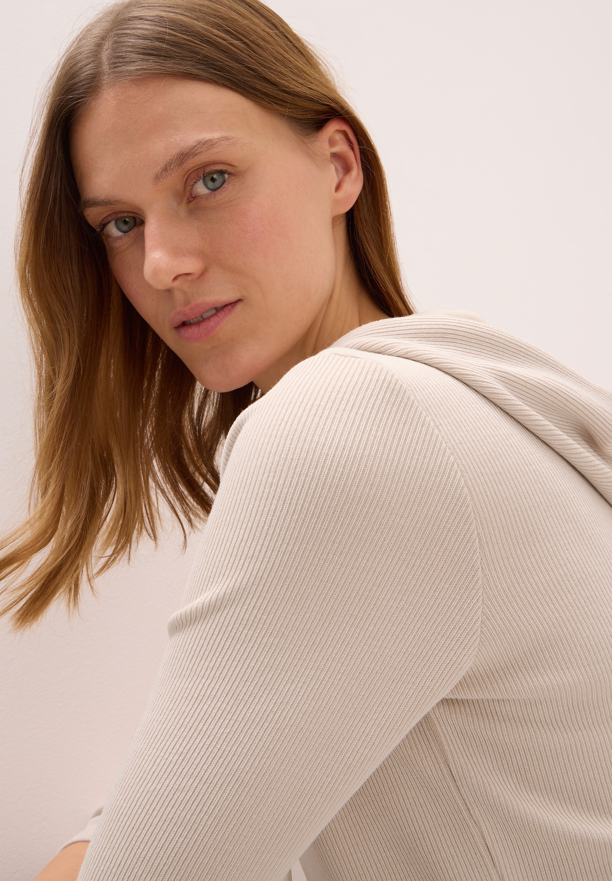 Cecil Hoodie, in Rippstruktur