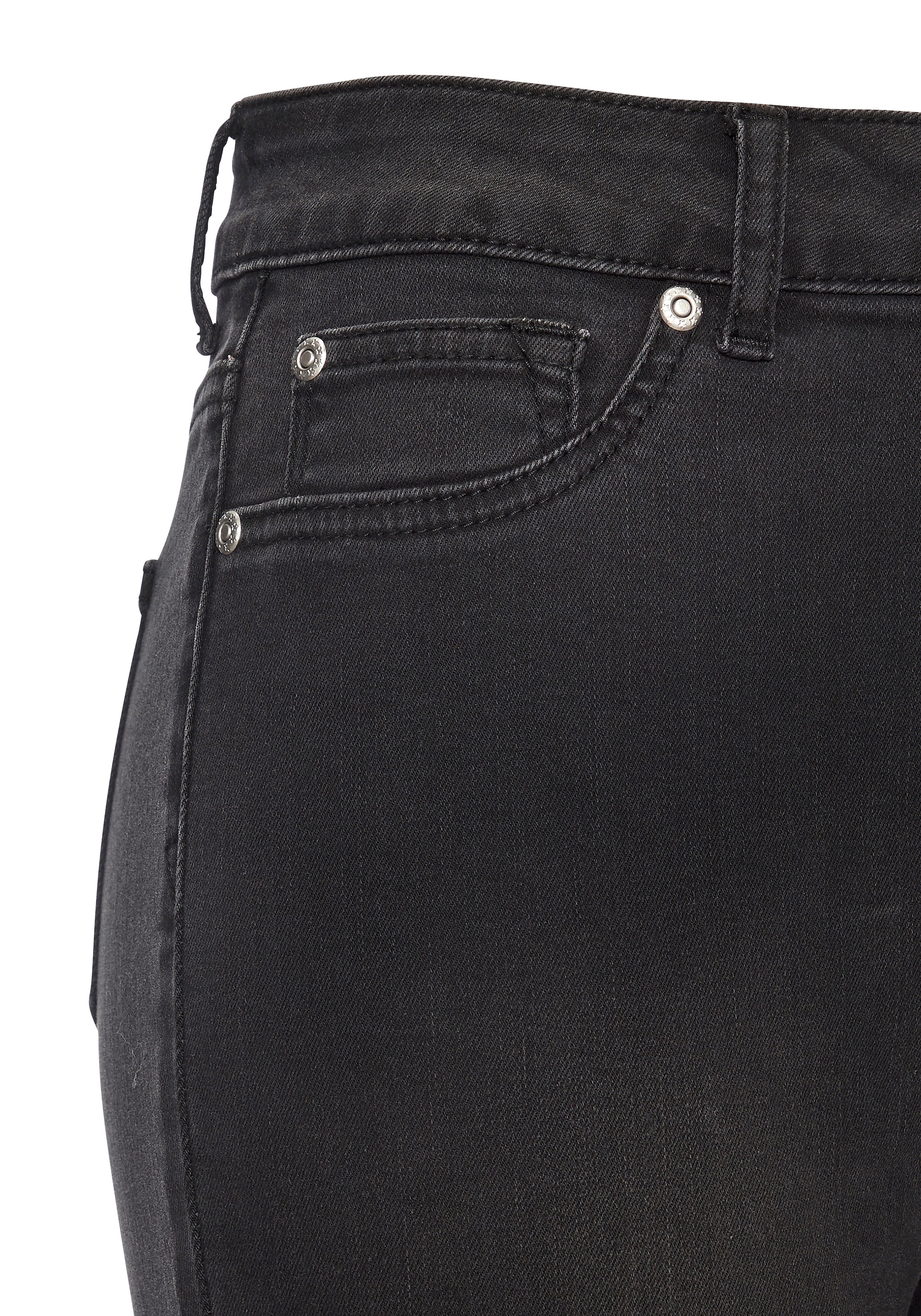 LASCANA Jeansleggings, 7/8-Länge in Skinny-Form, Stretch-Denim, Basic