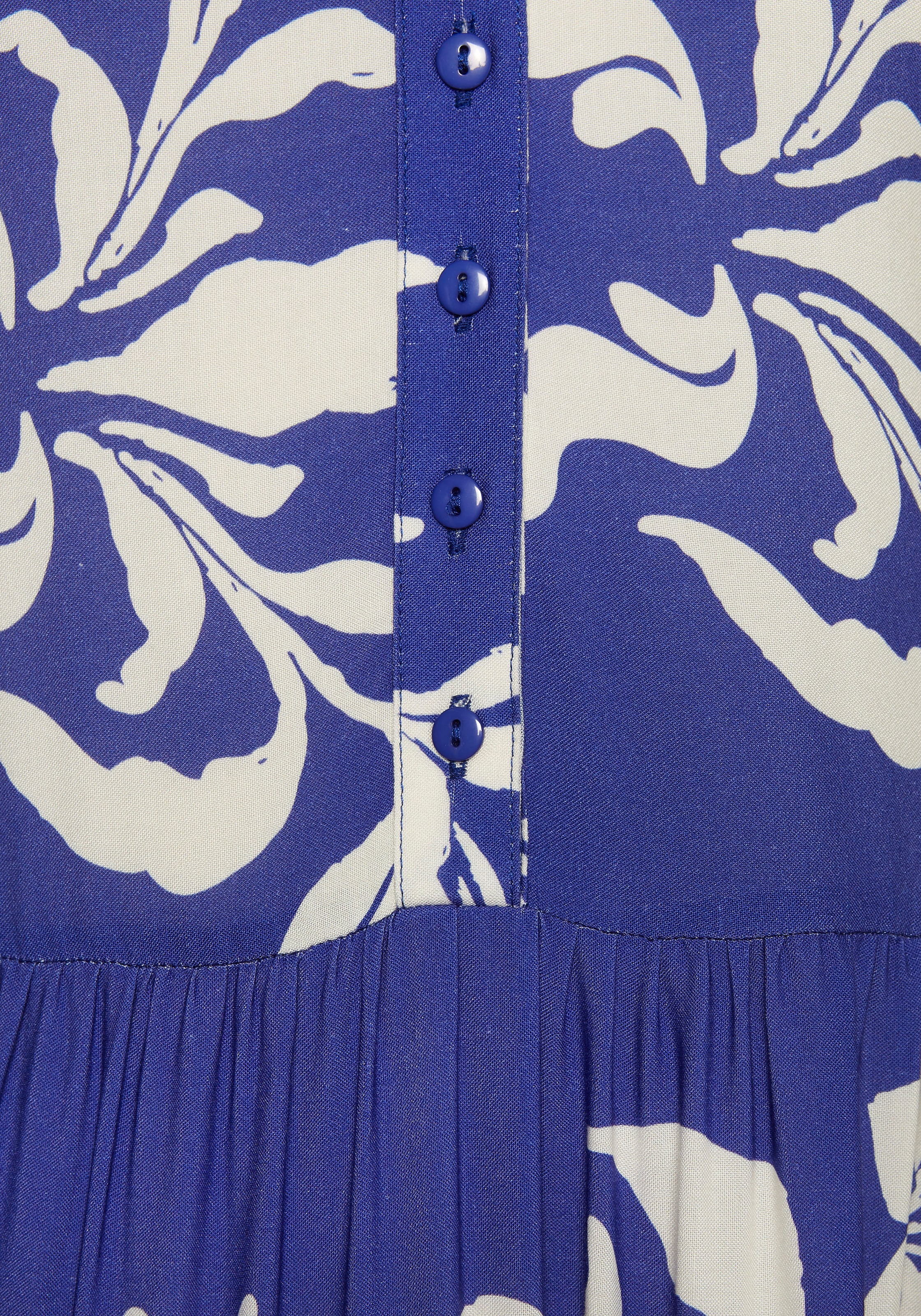LASCANA Druckkleid, mit Volants