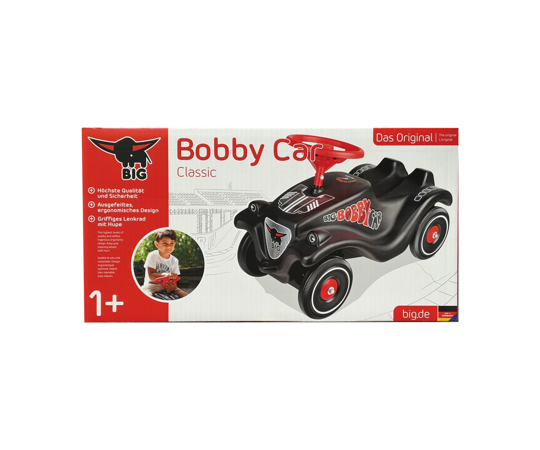 BIG Rutscherauto »BIG Bobby Car Classic GT« Made in Germany