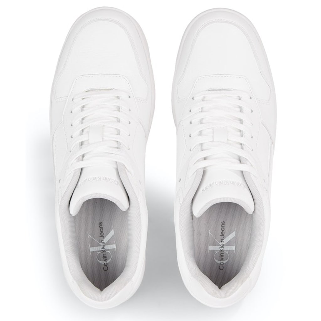 Calvin Klein Jeans Sneaker »BASKET CUPSOLE LOW LTH IN SAT«