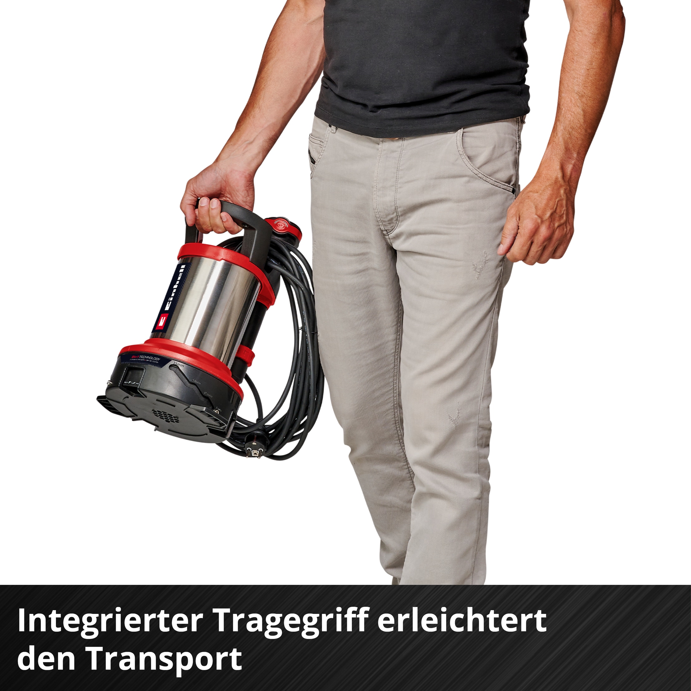 Einhell Schmutzwasserpumpe »Einhell Flutset GE-DP 7535 N LL ECO«