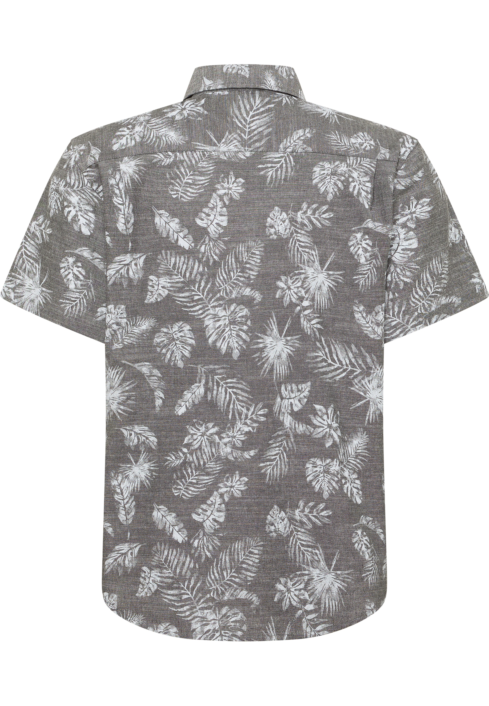 MUSTANG Kurzarmhemd »Herren Style Chris Chambray AOP«