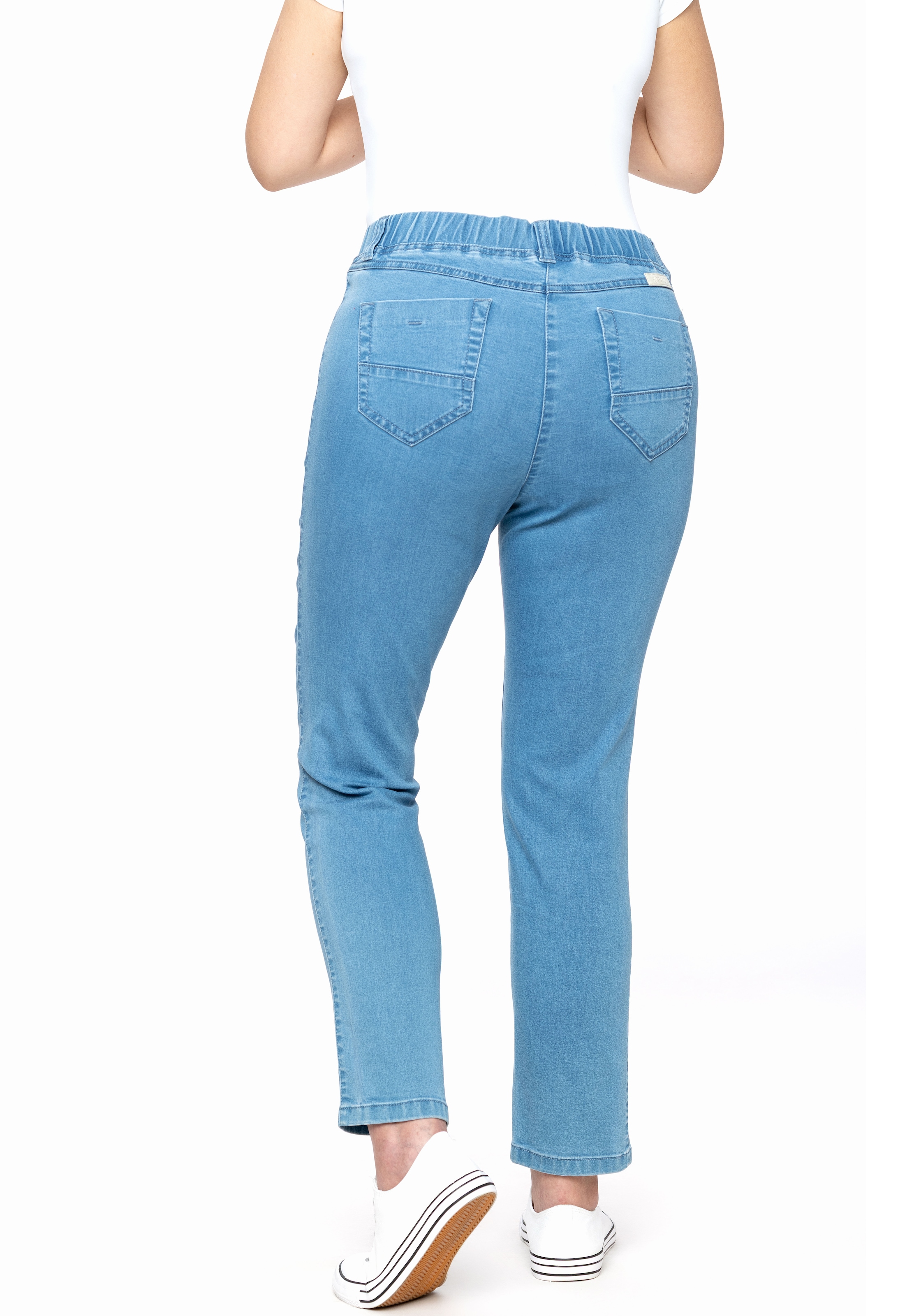 KjBRAND Jeansjeggings »JENNY«, angenehm weiche Quer-Stretch Qualität