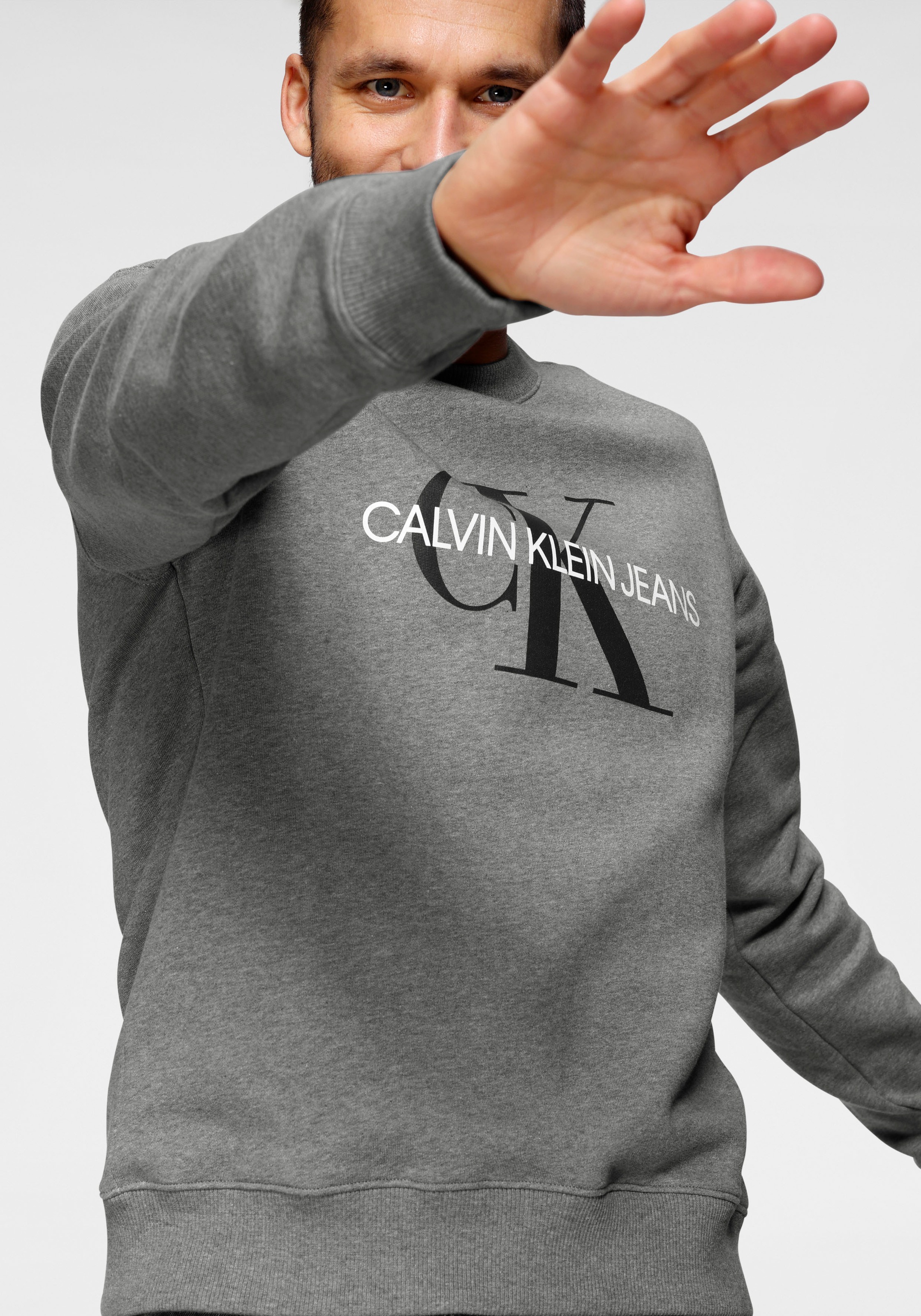 Calvin Klein Jeans, Iconic Monogram Crewneck Sweatshirt