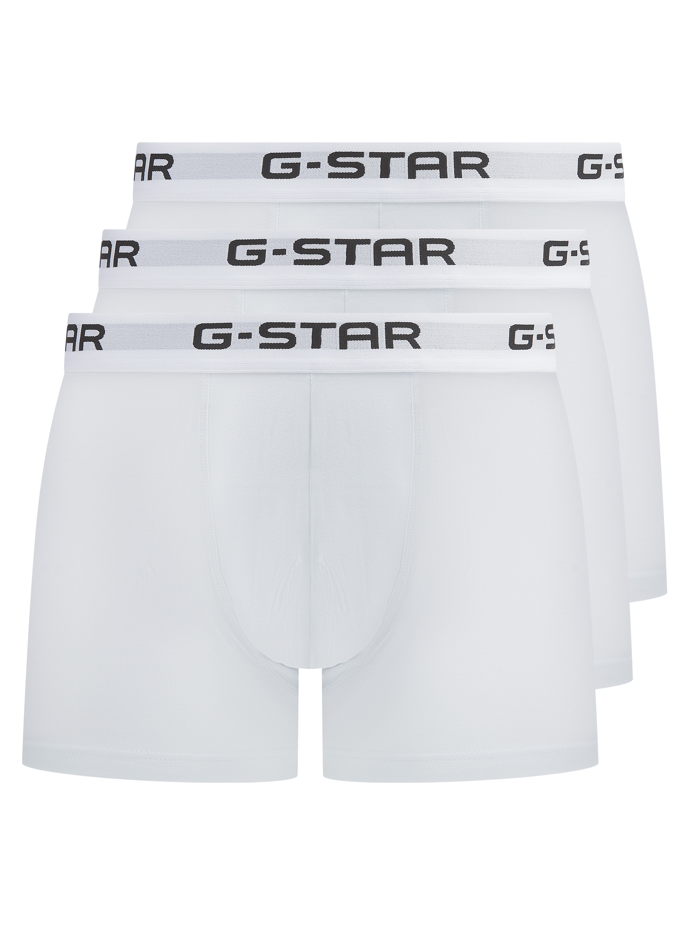 G-STAR Boxershorts »ASH, 3 PACK TRUNKS« Packung, 3 Stk. mit Logo-Bund
