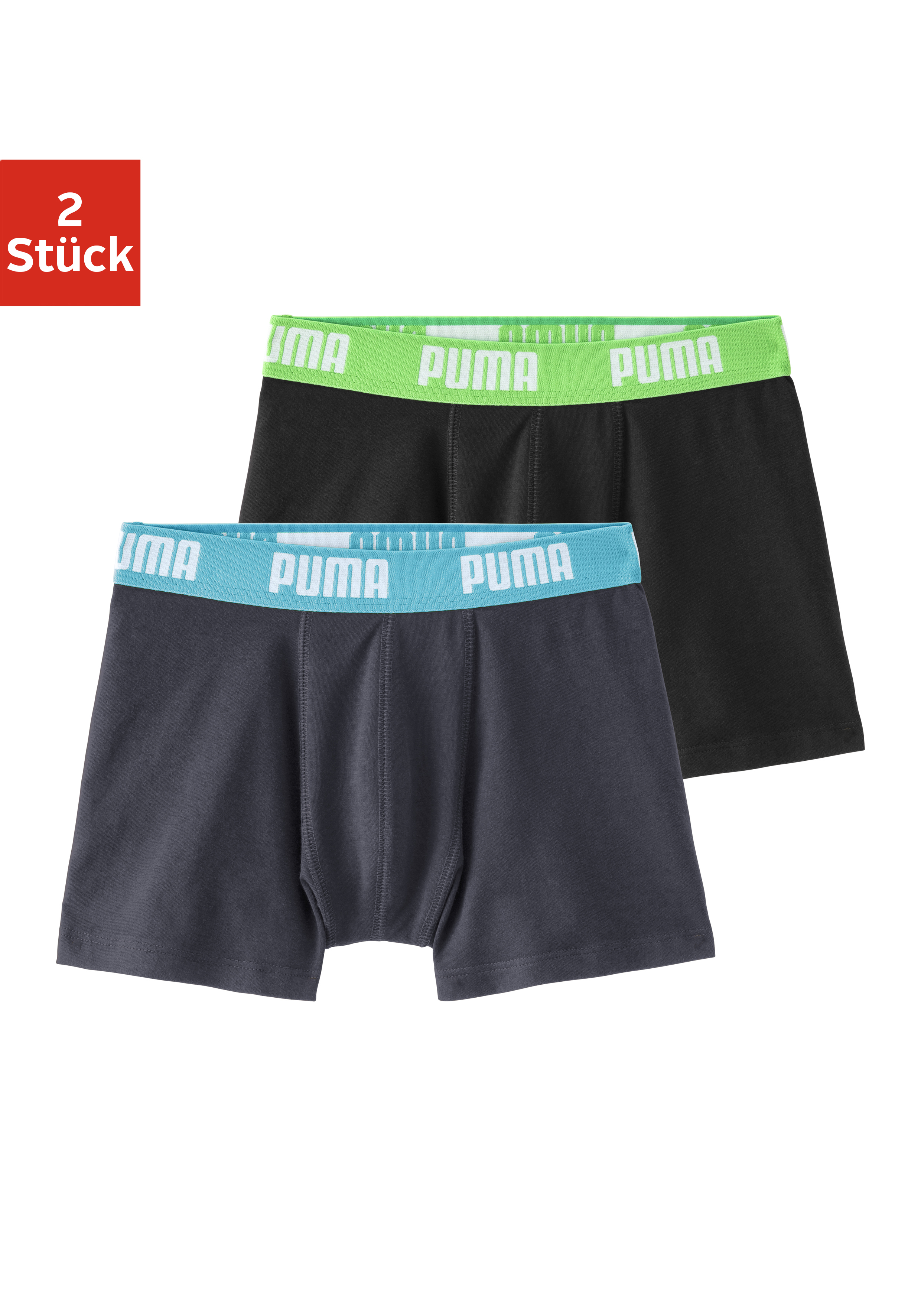 Boxer, (Packung, 2 St.), mit Logo Webbund