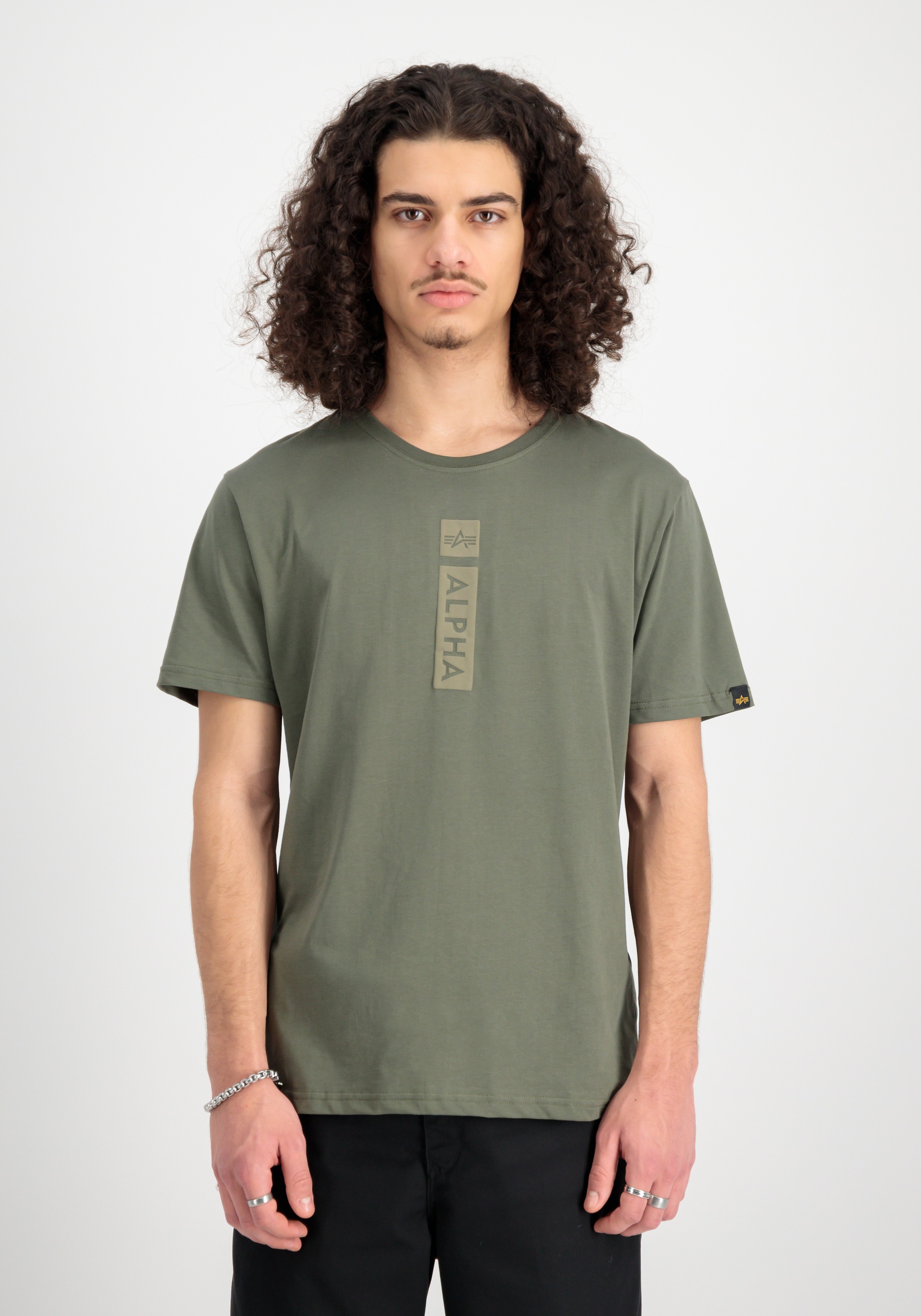 Alpha Industries T-Shirt »Alpha Puff Print T-Shirt«
