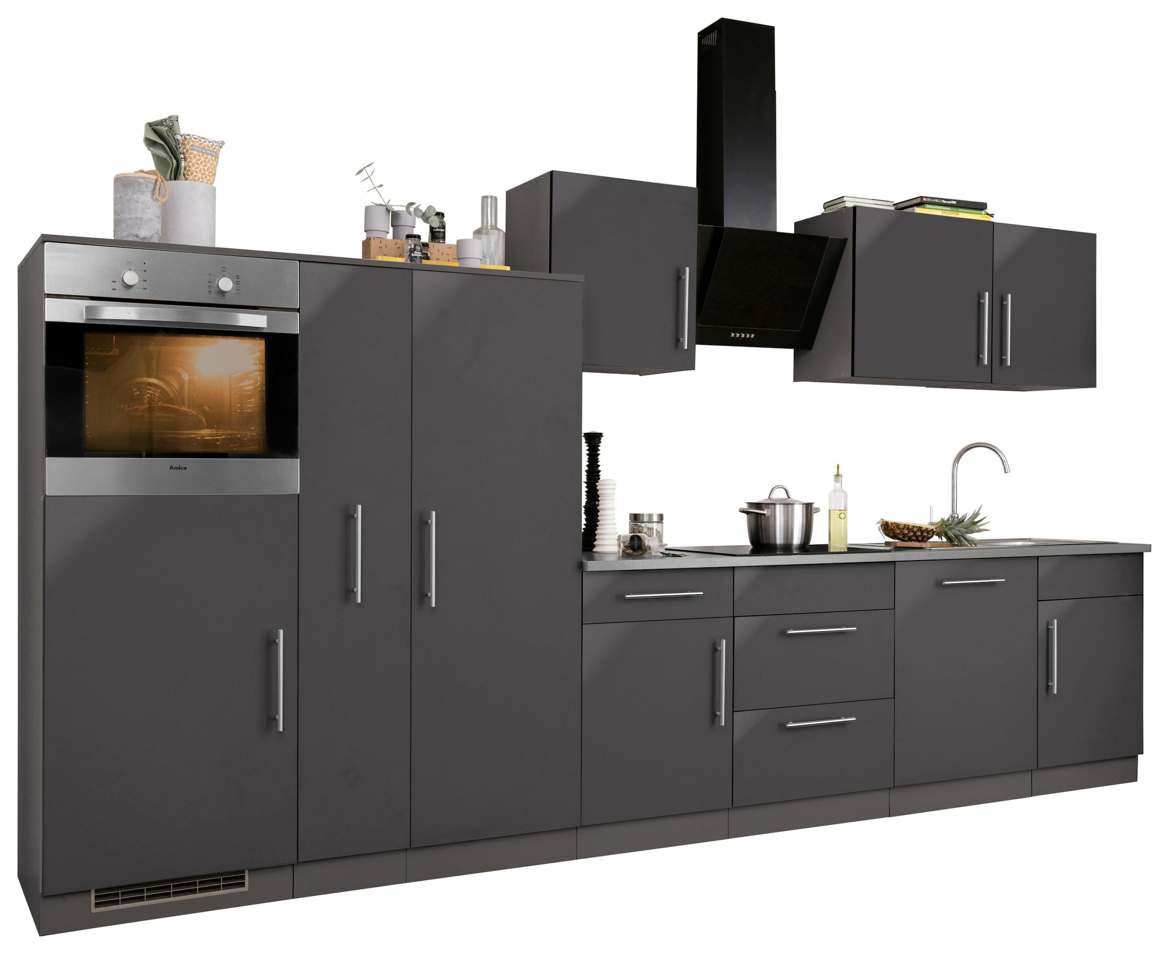 wiho Küchen Küchenzeile ohne Breite OTTO E-Geräte, cm online 360 bei »Cali«