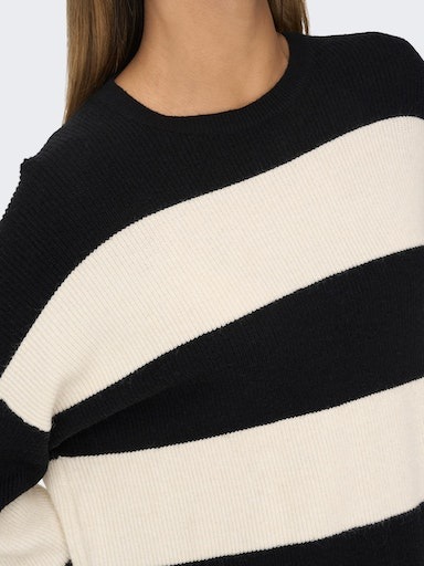 ONLY Strickpullover »ONLATIA L/S STRIPE PULLOVER KNT NOOS«